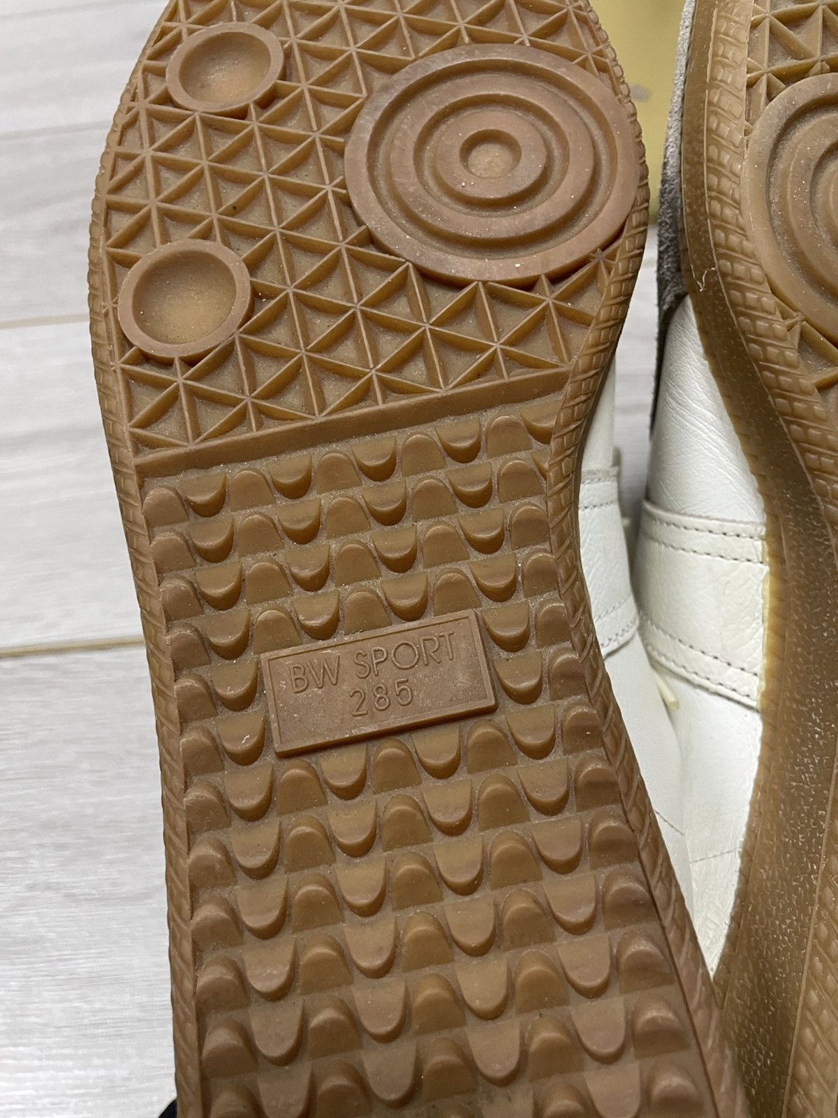 Vintage GAT Bw-sport 285 Margiela style vintage leather trainers Size US 11.5 / EU 44-45 - 9 Thumbnail