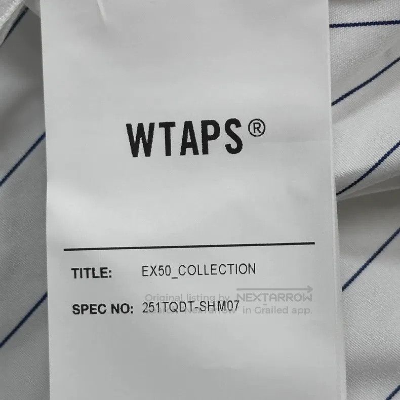 Wtaps Wtaps Striped short-sleeved shirt Size US L / EU 52-54 / 3 - 5 Thumbnail