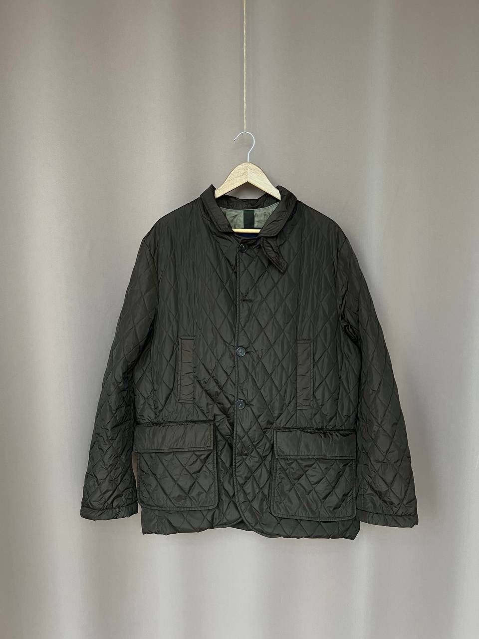 Hackett Hackett London Qualited Jacket Mens Size XXL Dark Olive Size US XXL / EU 58 / 5 - 1 Thumbnail