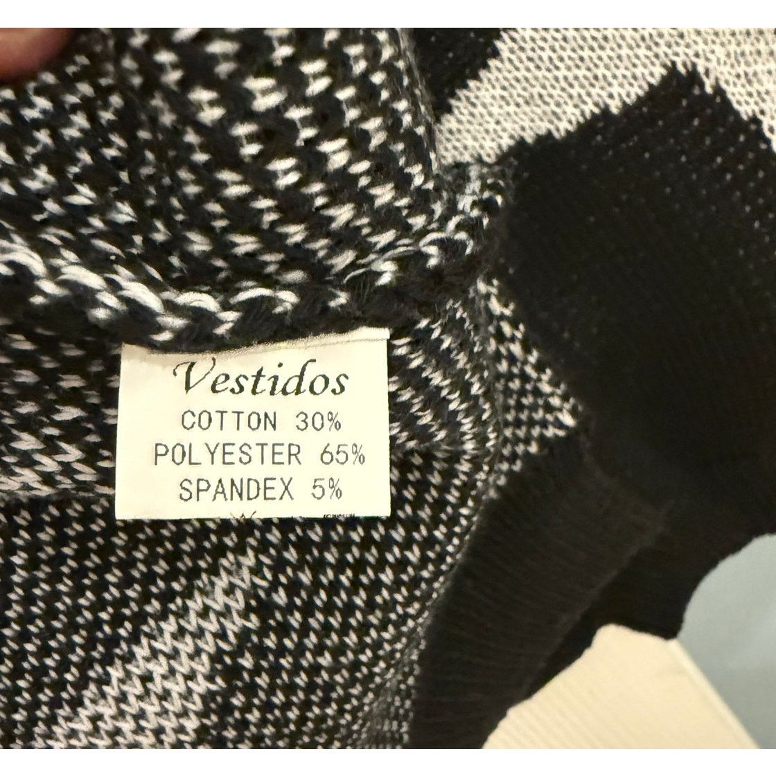 Other Boutique Star Pattern V-Neck Lantern Sleeve Sweater Size M / US 6-8 / IT 42-44 - 5 Thumbnail