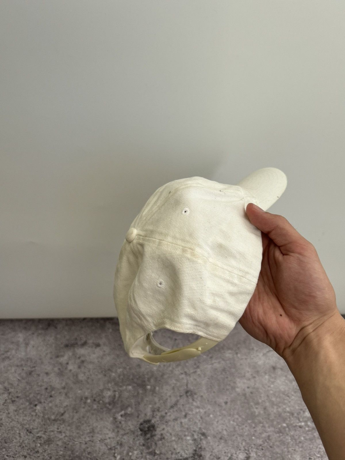 Nike × Vintage Vintage Nike white Y2K cap hats Size ONE SIZE - 6 Thumbnail