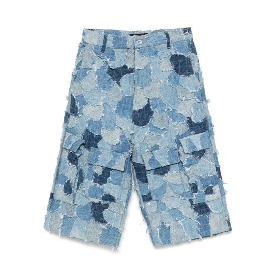 Who Decides War WHO DECIDES WAR Men Shorts DENIM BORO CAR SKY BLUE Size US 36 / EU 52 - 1 Thumbnail