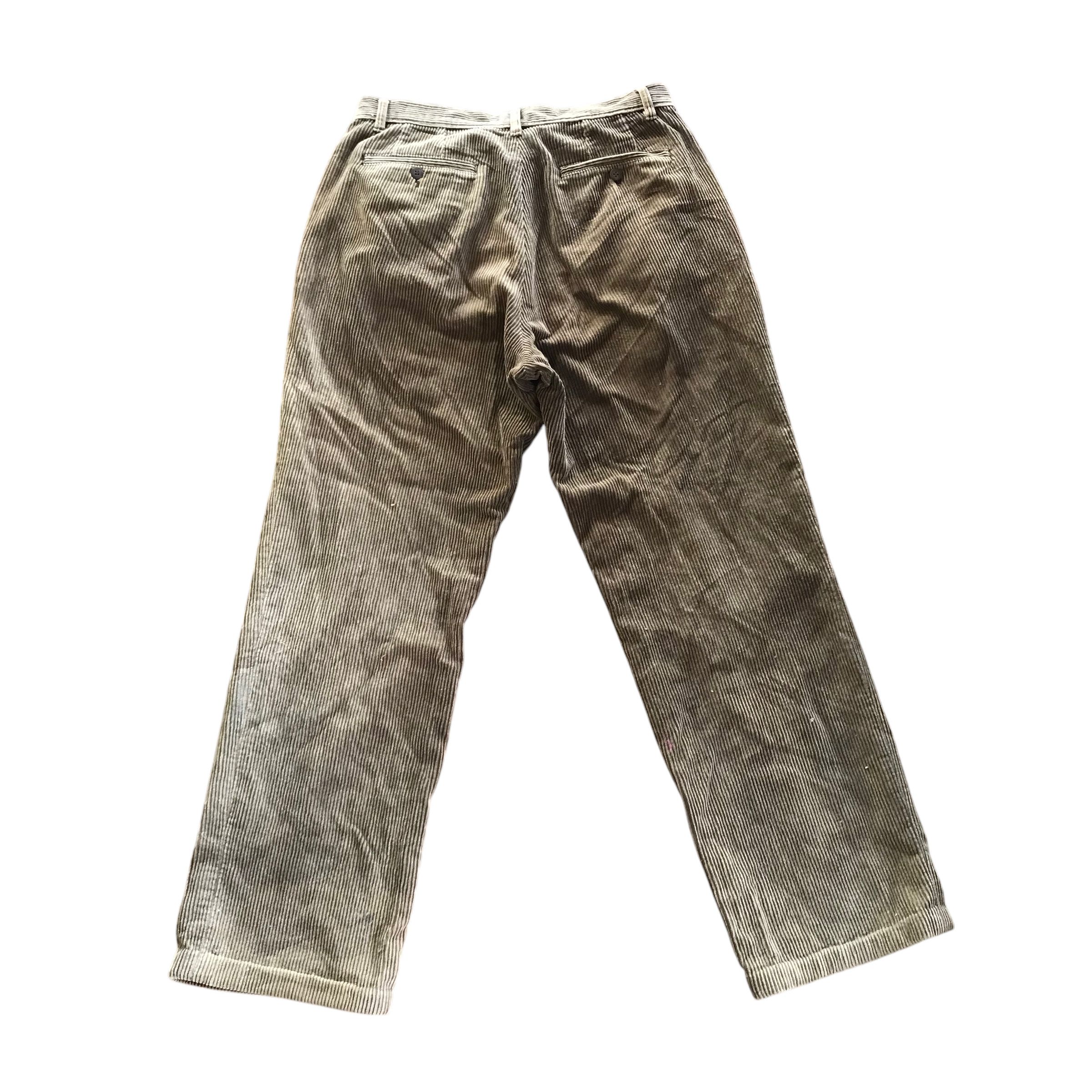 Uniqlo × Vintage Vintage 90s Uniqlo Corduroy Pants Size US 31 - 5 Thumbnail
