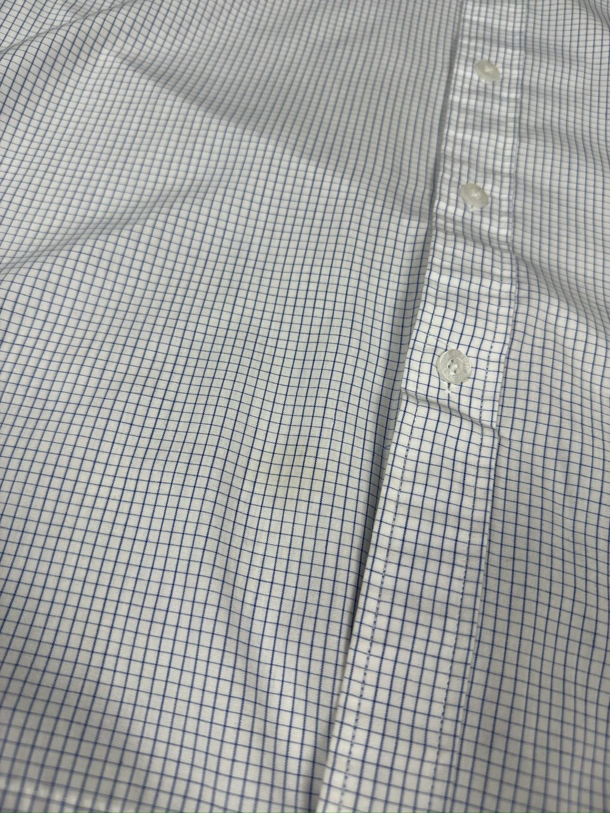 Yves Saint Laurent Vintage Yves Saint Laurent Short Sleeve Checkered Shirt Logo Size US M / EU 48-50 / 2 - 2 Thumbnail