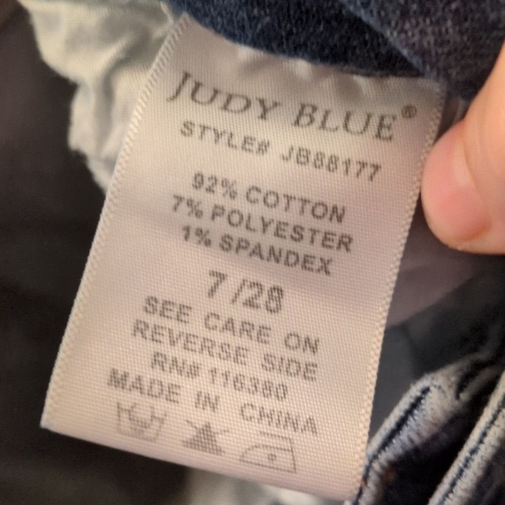 Judy Blue Judy Blue Distressed Skinny For Jeans Size 7/28 Size 28" / US 6 / IT 42 - 4 Thumbnail