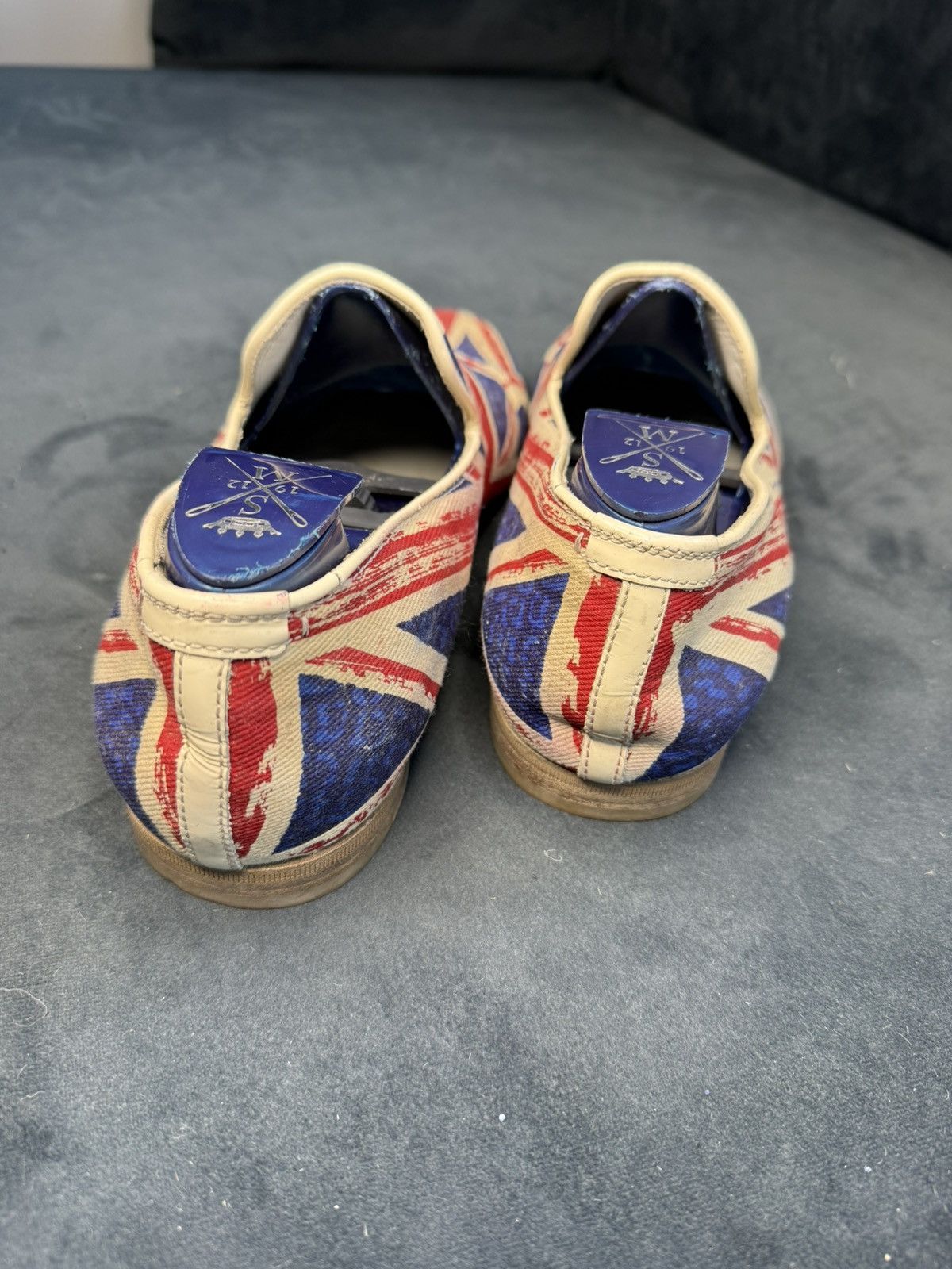 Jimmy Choo Rare Jimmy Choo Union Jack loafers EU 44.5 Size US 10 / EU 43 - 6 Thumbnail