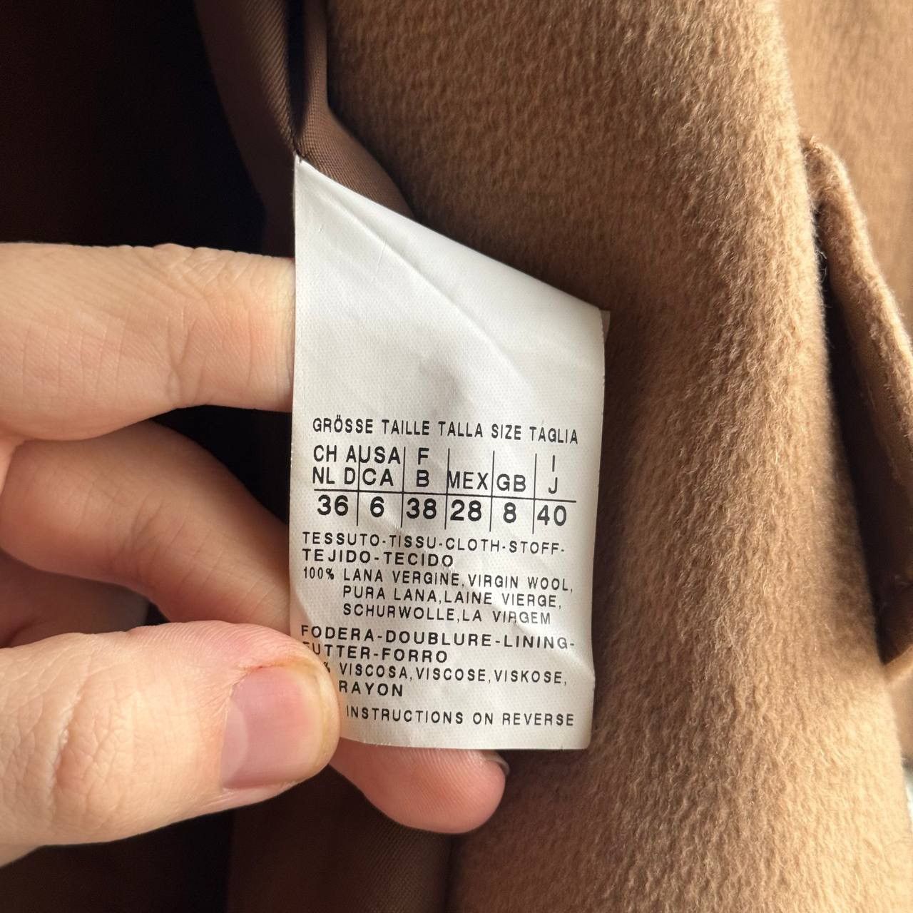 Max Mara Max Mara Wool Coat Jacket Size M / US 6-8 / IT 42-44 - 9 Thumbnail