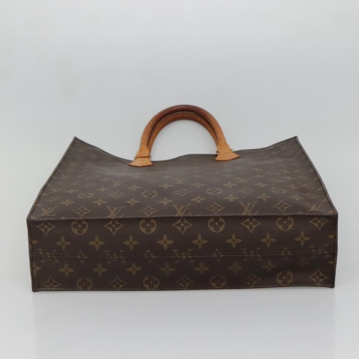 Louis Vuitton LOUIS VUITTON Monogram Sac Plat Hand Bag M51140 Size ONE SIZE - 5 Thumbnail