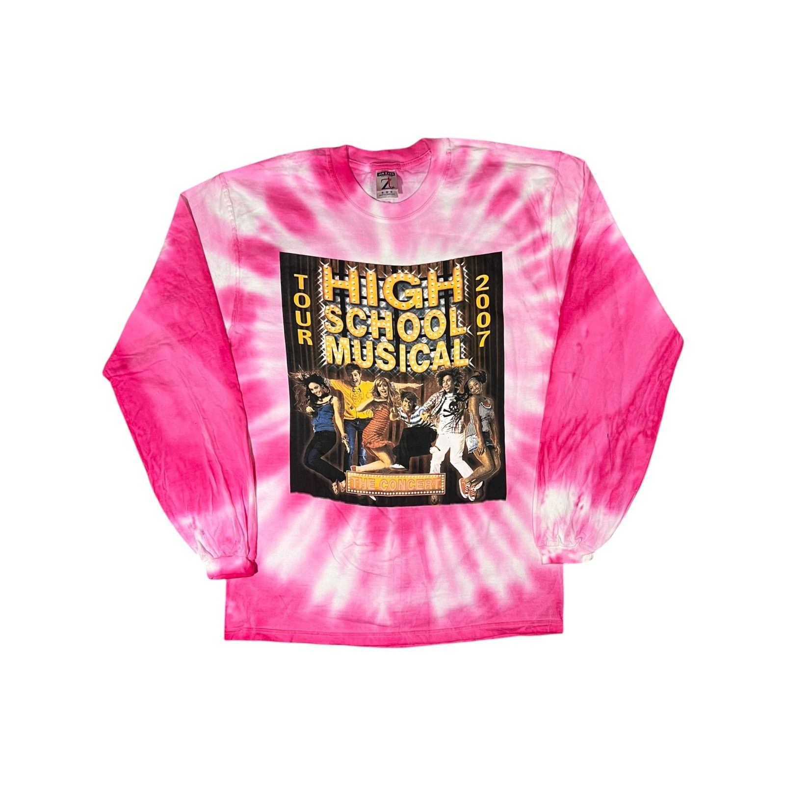 Band Tees × Jerzees × Vintage Vintage High School Musical Concert tie dye longsleeve shirt Size US M / EU 48-50 / 2 - 1 Thumbnail