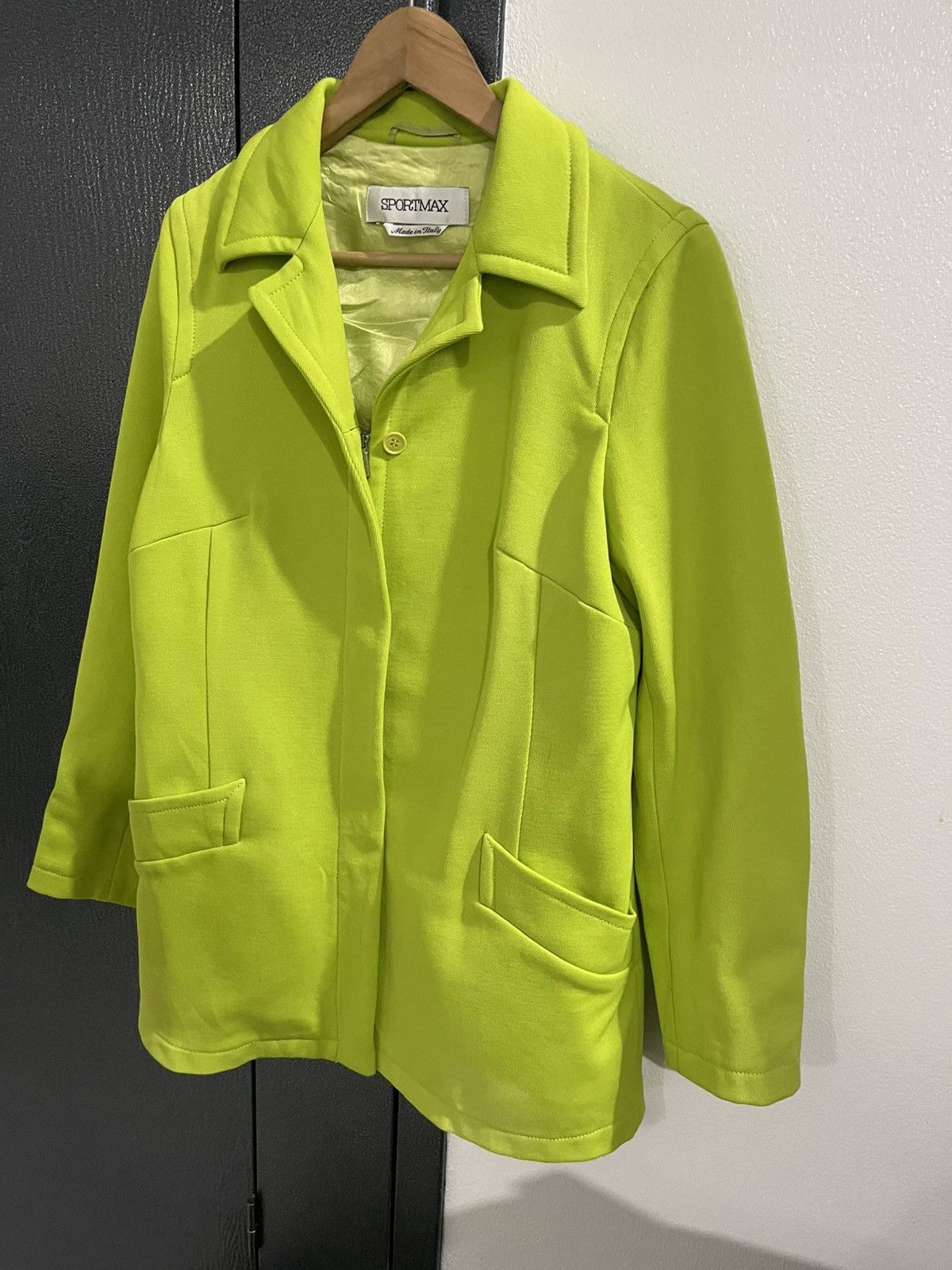 Sportmax Sportmax Lampo Zip Jacket Size M / US 6-8 / IT 42-44 - 2 Thumbnail