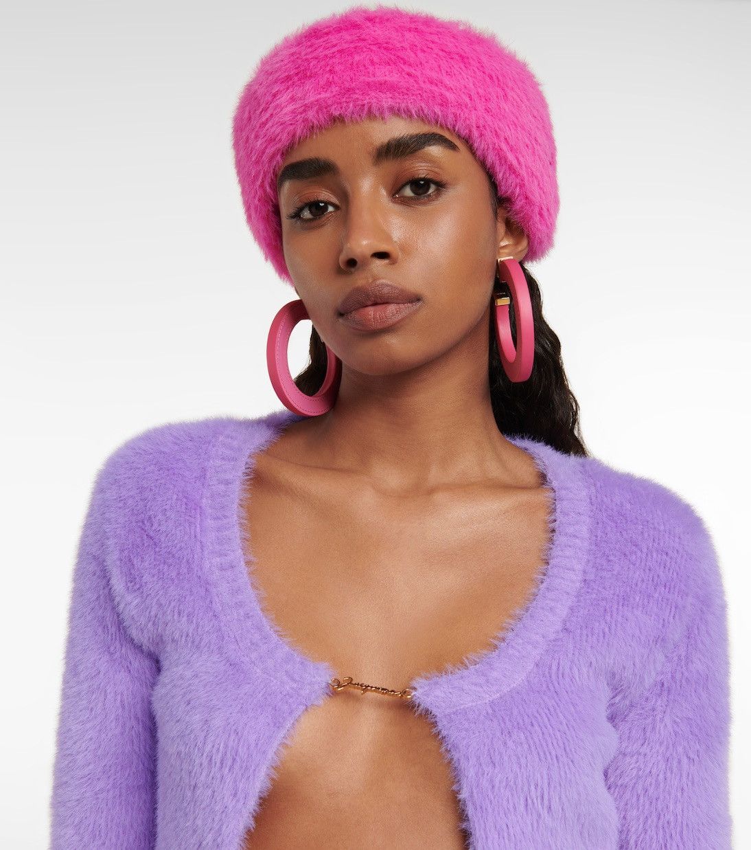 Jacquemus Jacquemus Le Bandeau Neve 'Pink' Size ONE SIZE - 6 Thumbnail