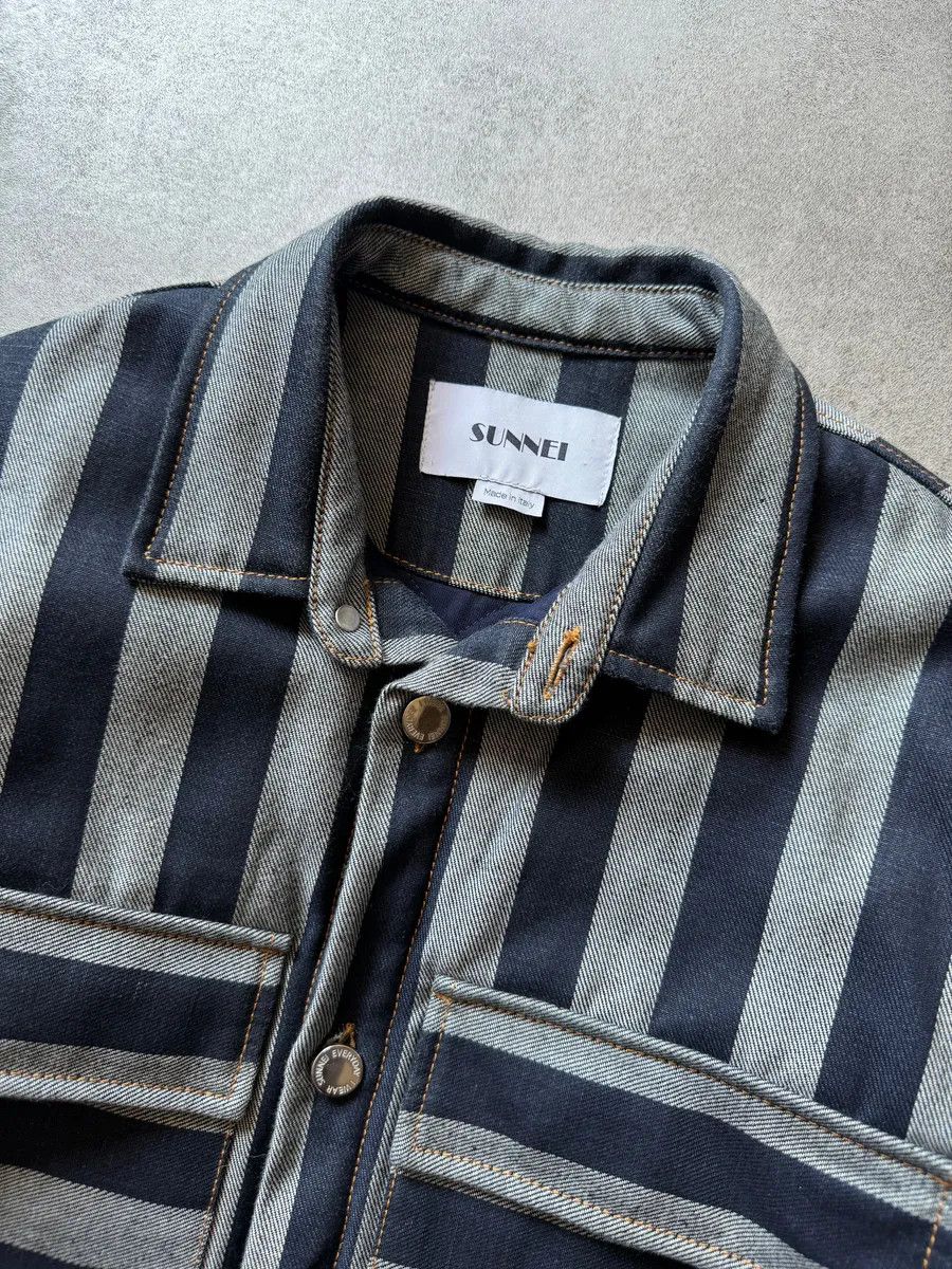 Sunnei × Vintage AW2018 Sunnei Stripped Marine Jacket Size US M / EU 48-50 / 2 - 5 Thumbnail