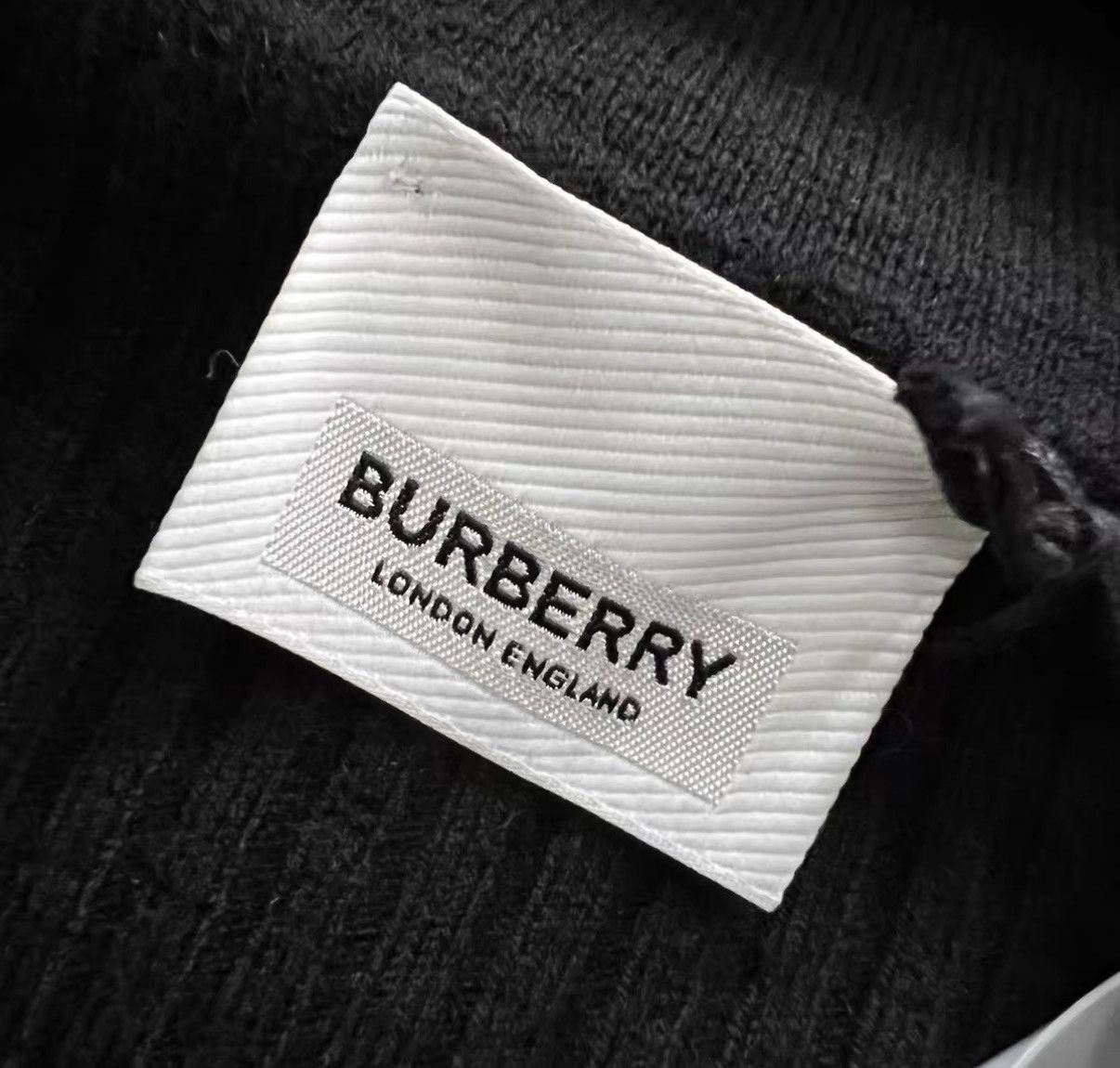 Burberry Burberry Black Slim-fit Knitted Dress J41 Size XXS / US 00 / IT 34 - 4 Thumbnail