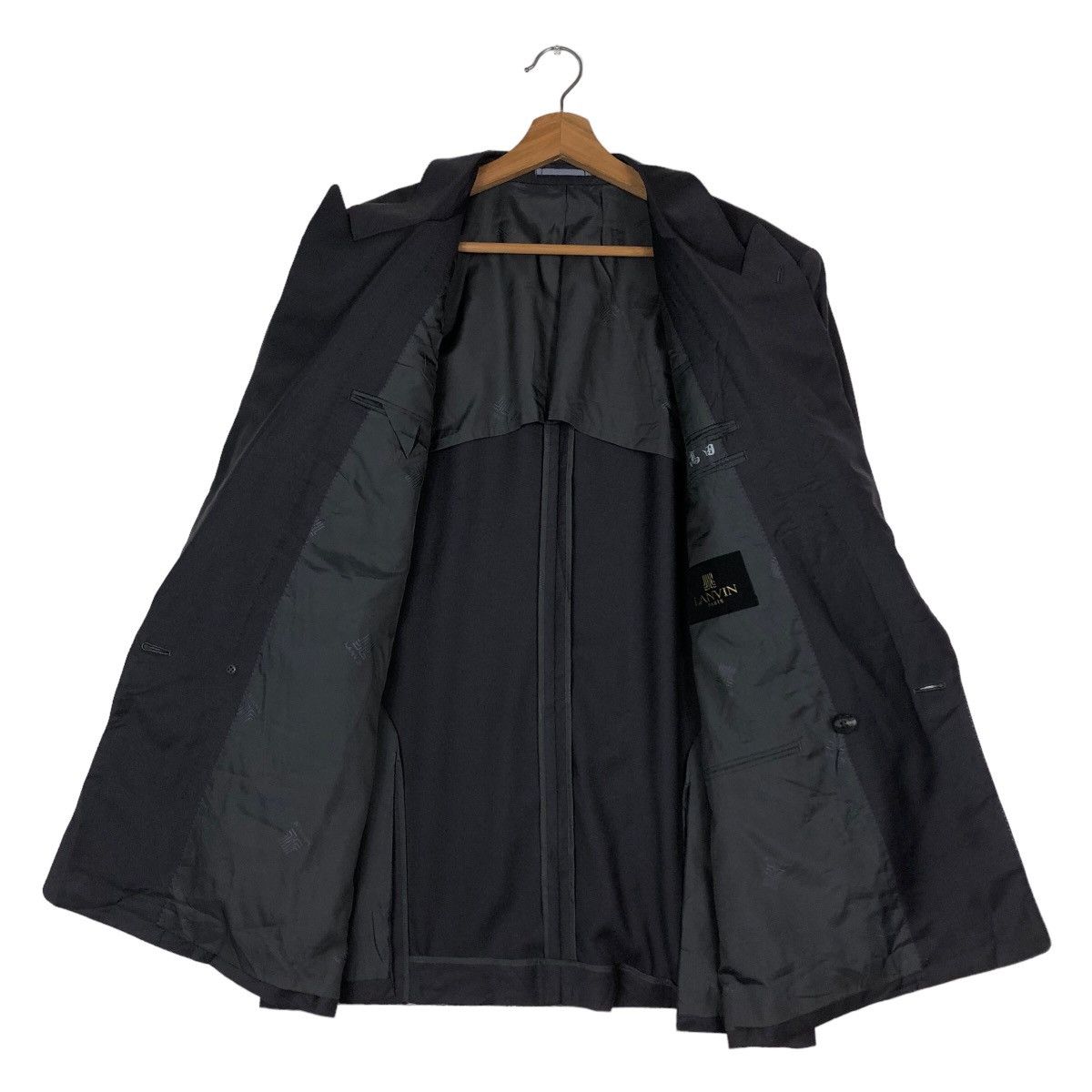 Japanese Brand 🔥Vintage Lanvin Paris Casual Coats Jacket Double Breast Size US M / EU 48-50 / 2 - 13 Thumbnail