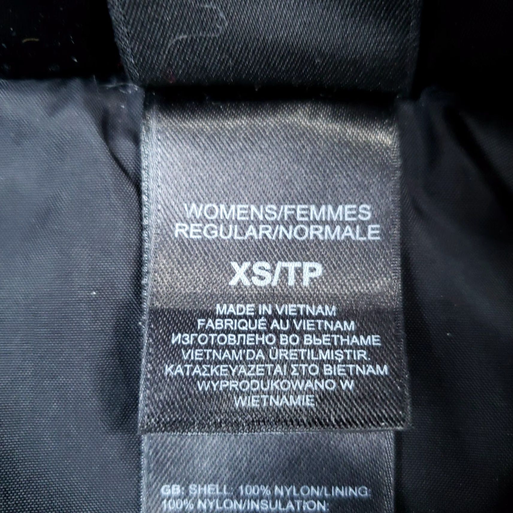 The North Face The North Face Vest Womens XS Black Down Puffer Full Zip Aconcagua 550 Nylon Sleeveless Jacket - Not sure: ensure order. Size XS / US 0-2 / IT 36-38 - 6 Thumbnail