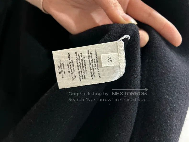 The Row The Row Black wool long knit coat Size XS / US 0-2 / IT 36-38 - 5 Thumbnail
