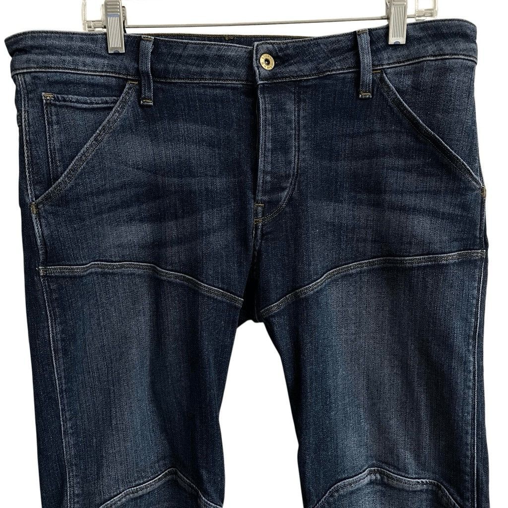G-Star G-Star Raw 5620 Deconstructed 3D Denim Jeans men’s 34 low Size US 34 / EU 50 - 3 Thumbnail