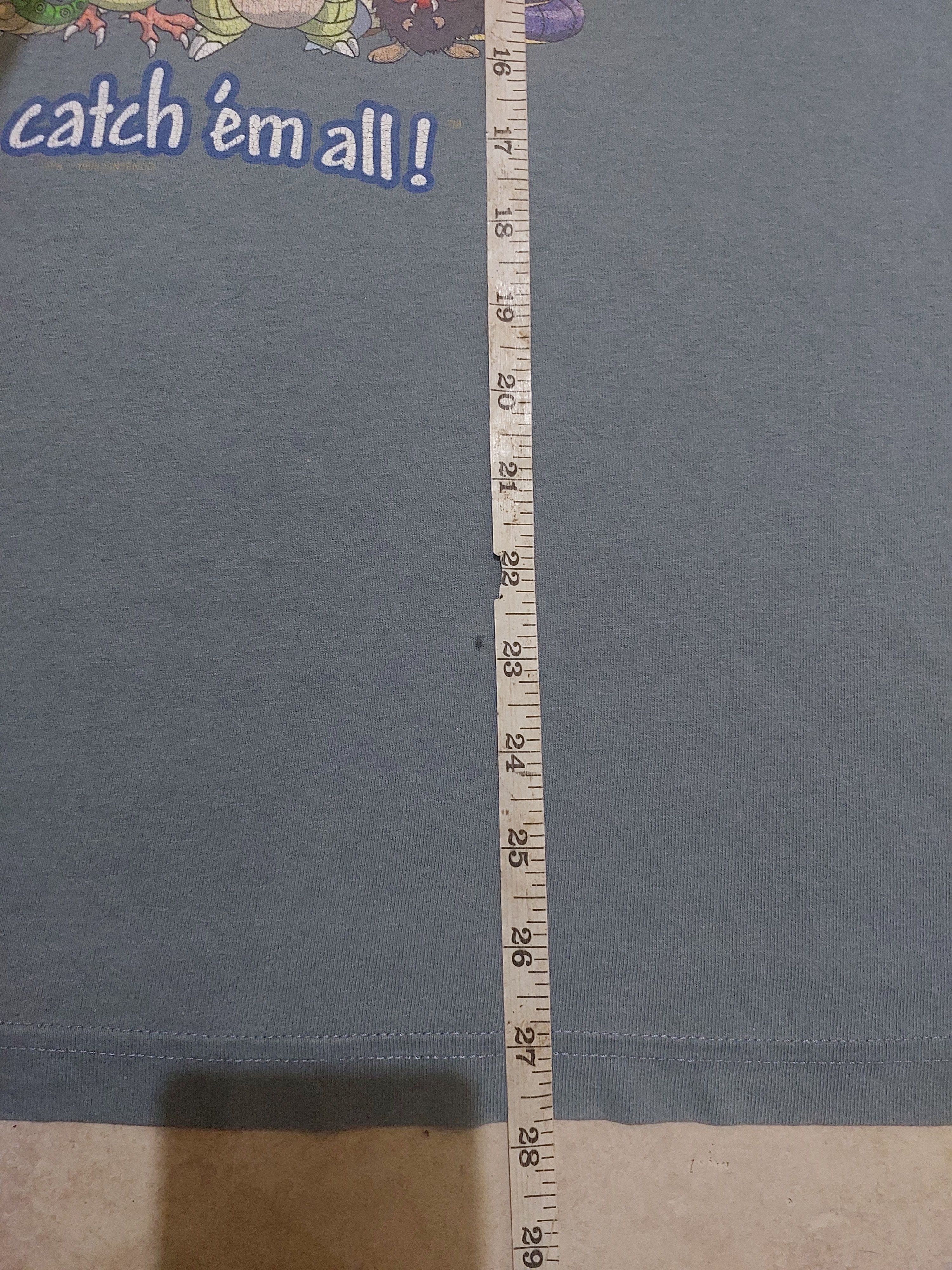 Pokemon Vintage 1999 Nintendo's Pokemon Size US L / EU 52-54 / 3 - 8 Thumbnail