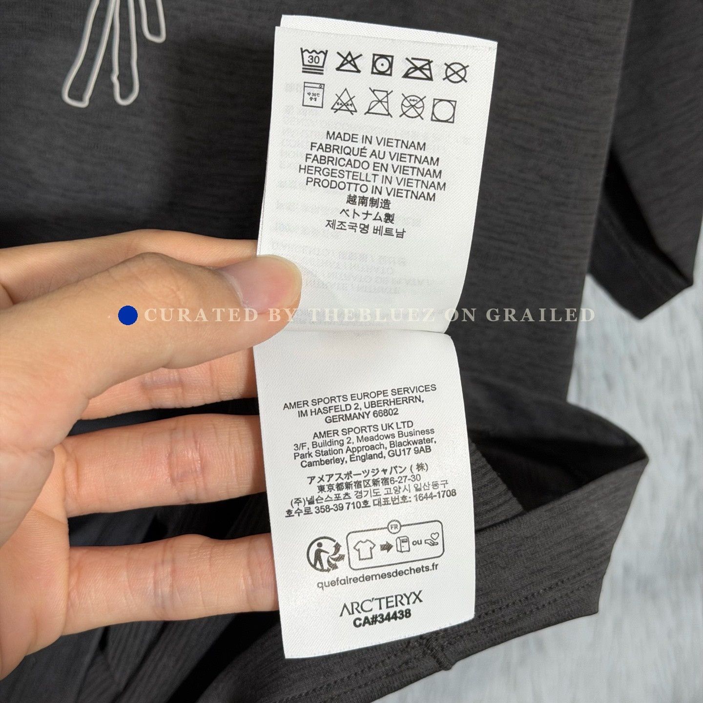 Arc'teryx Arcteryx Cormac Logo SS T-Shirt Size US M / EU 48-50 / 2 - 6 Thumbnail