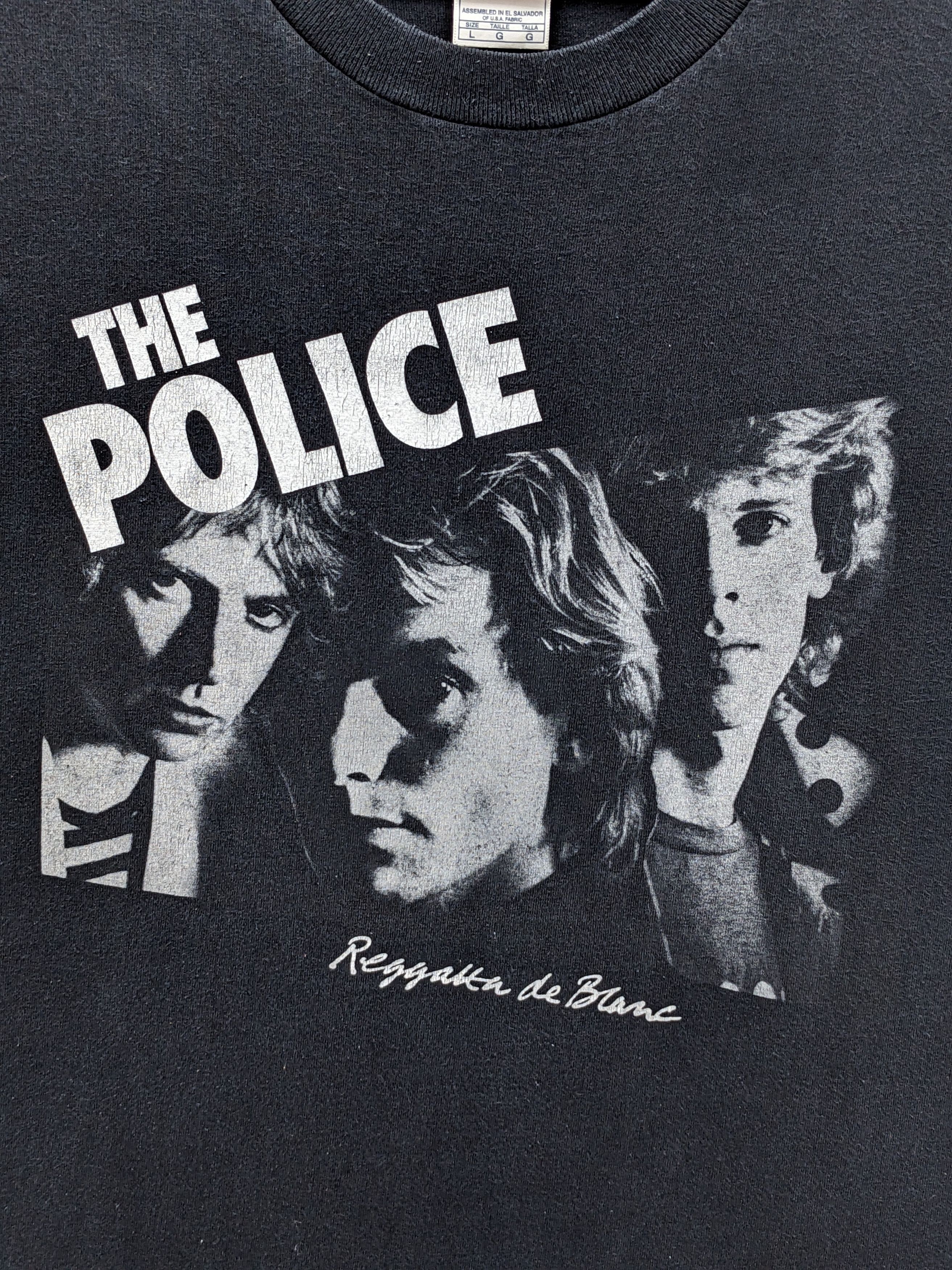 Band Tees × Vintage VINTAGE THE POLICE BAND TEE Size US L / EU 52-54 / 3 - 3 Thumbnail