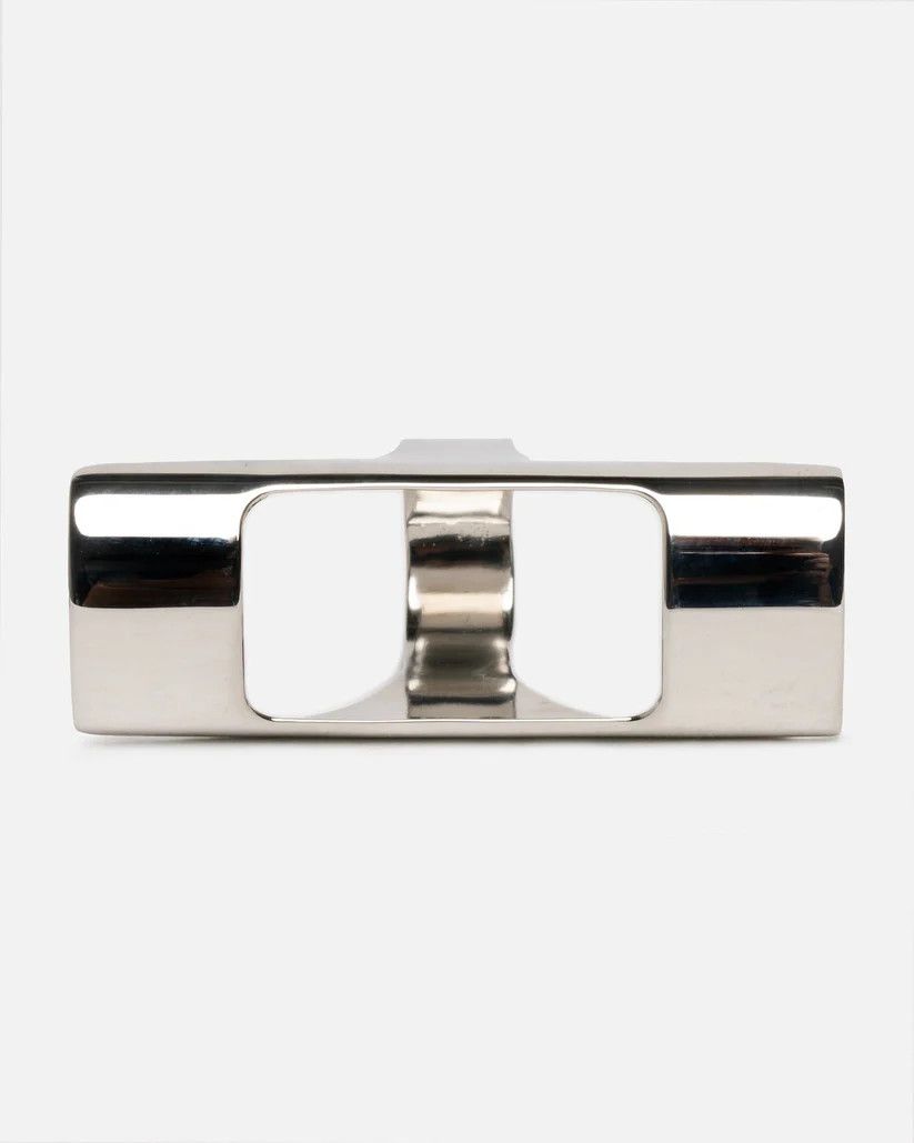 Vetements o1s1v1r1oon0925 Size: Large/ Lighter Holder Ring in Silver Size ONE SIZE - 2 Thumbnail