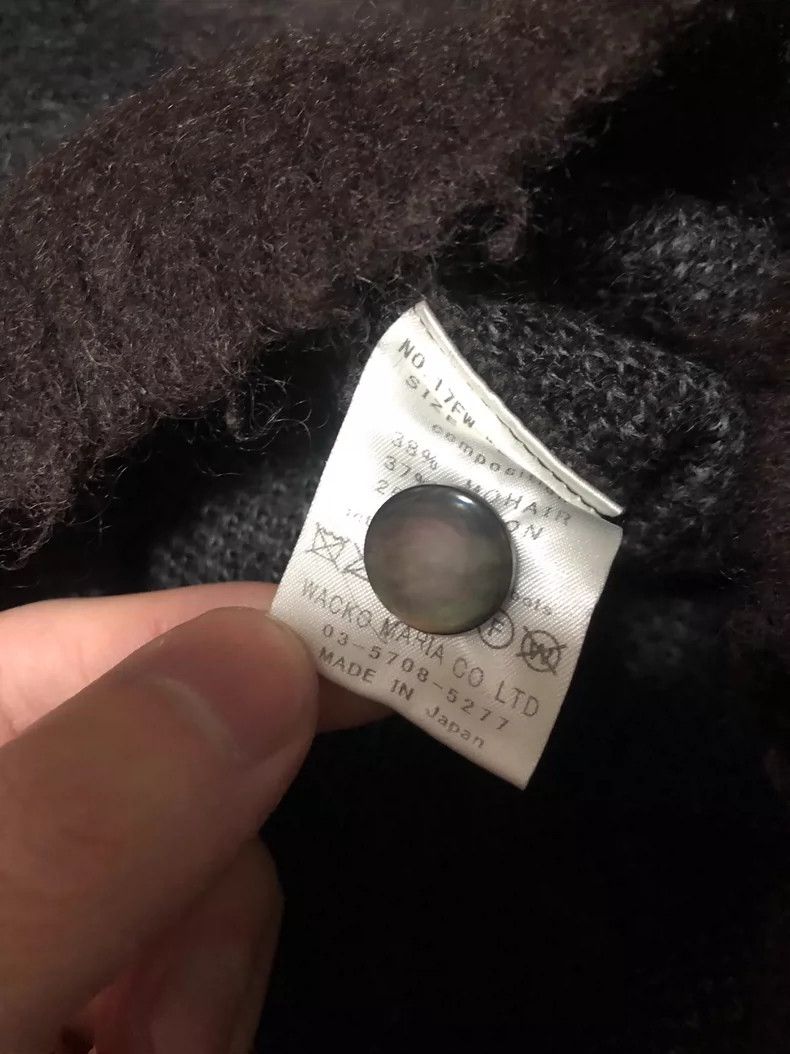 Wacko Maria WACKO MARIA Cardigan sweater mohair thick Size US L / EU 52-54 / 3 - 5 Thumbnail