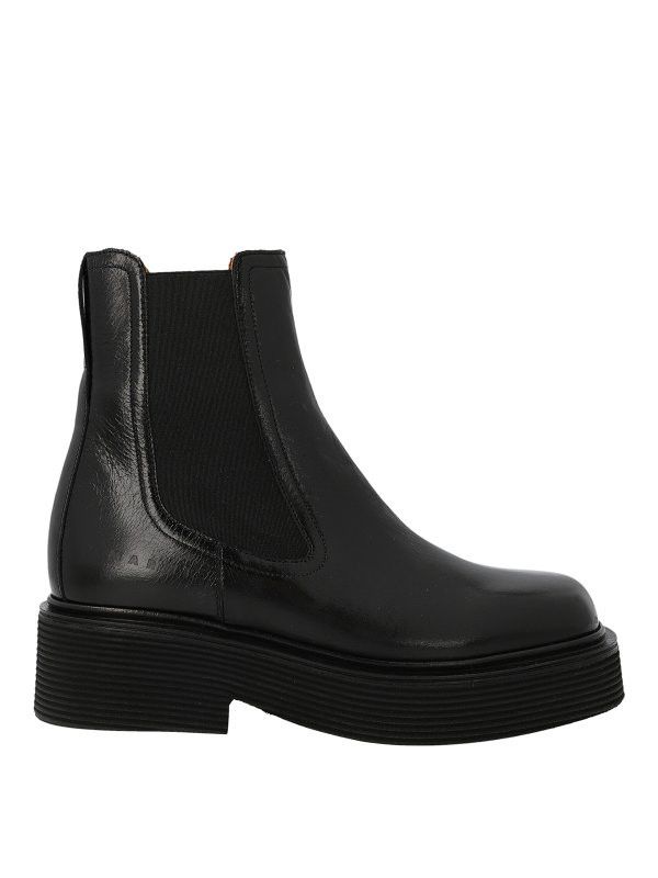 o1srvl11e0724 Ankle Boots in Black