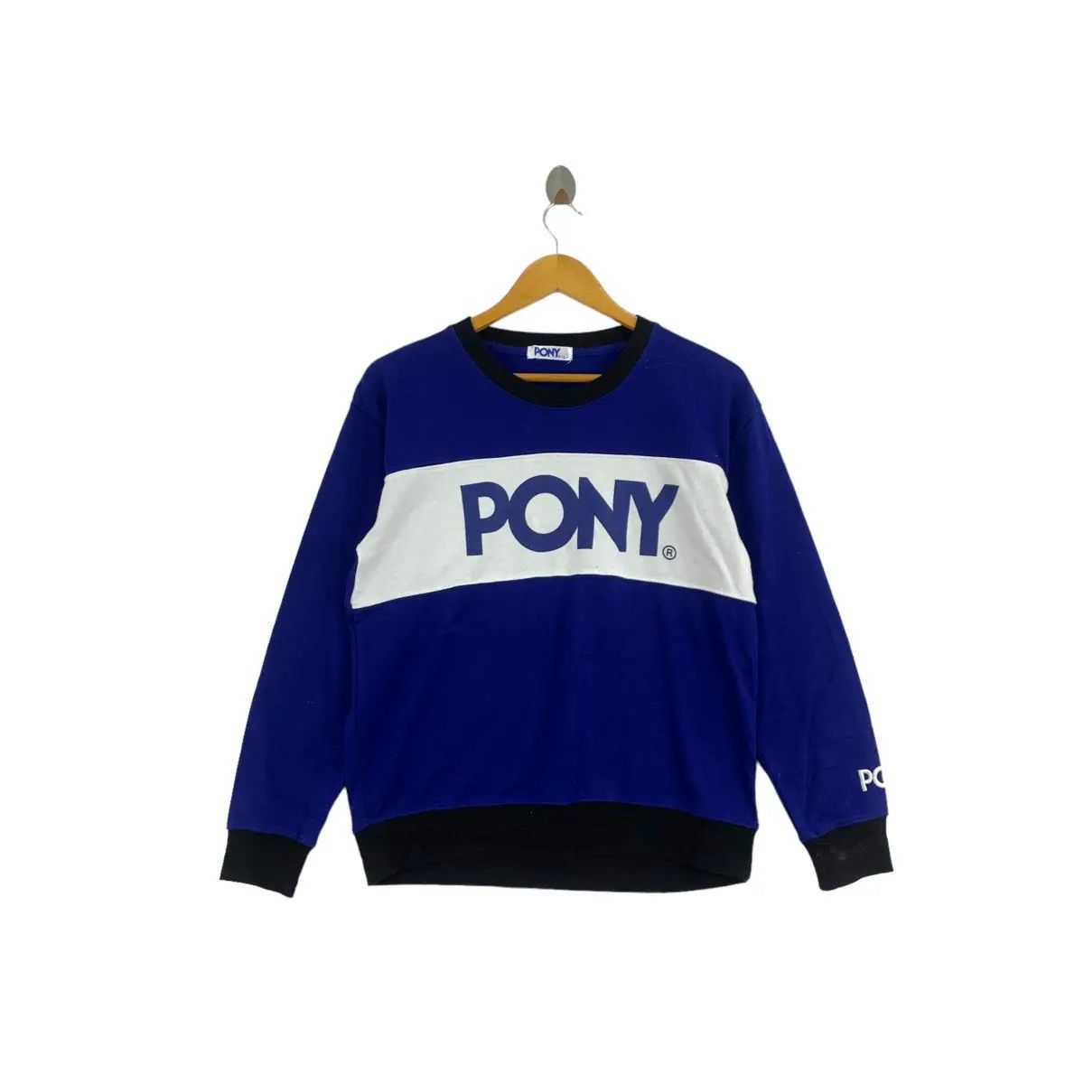 PONY PONY USA Big Brand Print Multi Color Sweatshirt Size US L / EU 52-54 / 3 - 1 Thumbnail