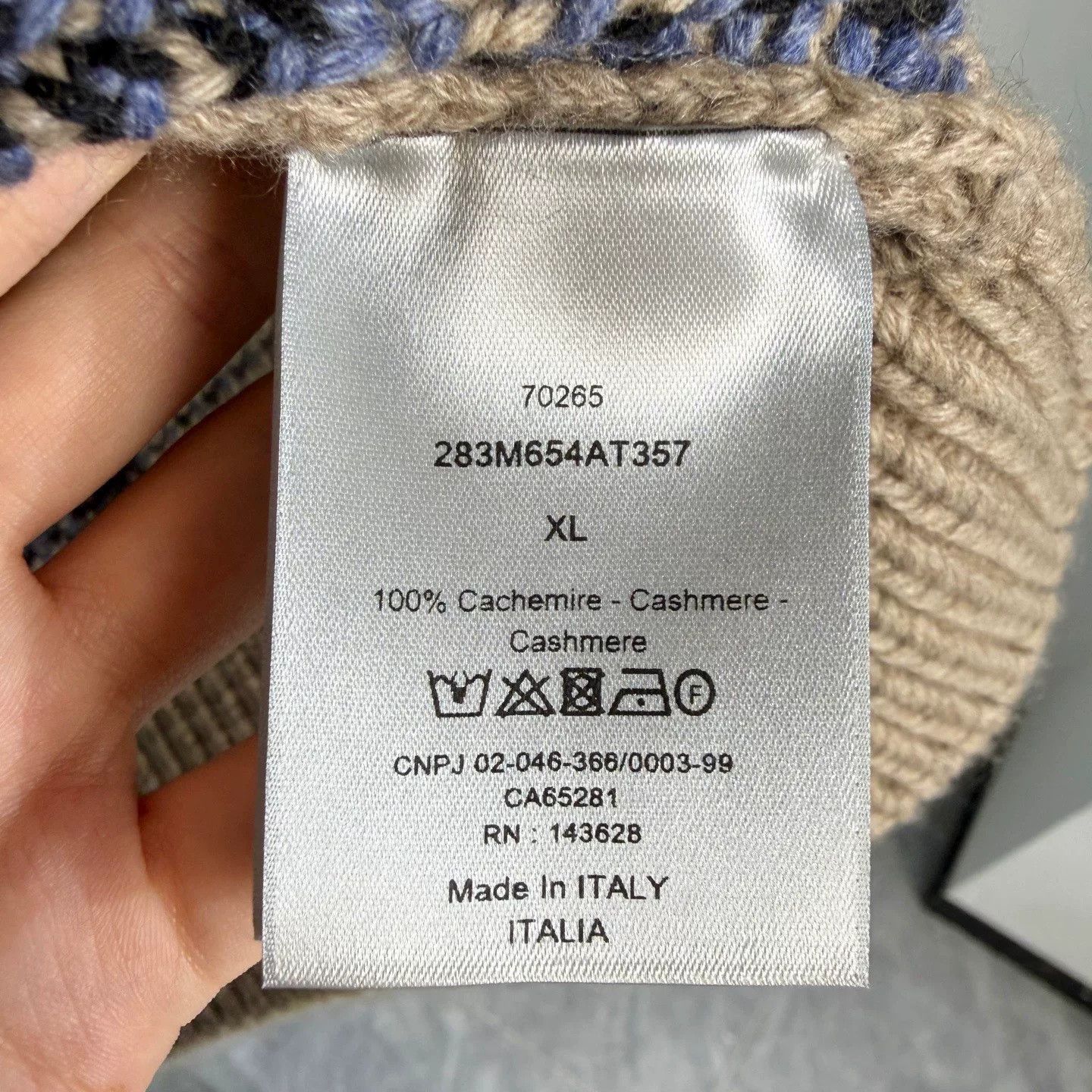 Dior Dior Travis Scott Collaboration Knit Vest Size US XL / EU 56 / 4 - 5 Thumbnail