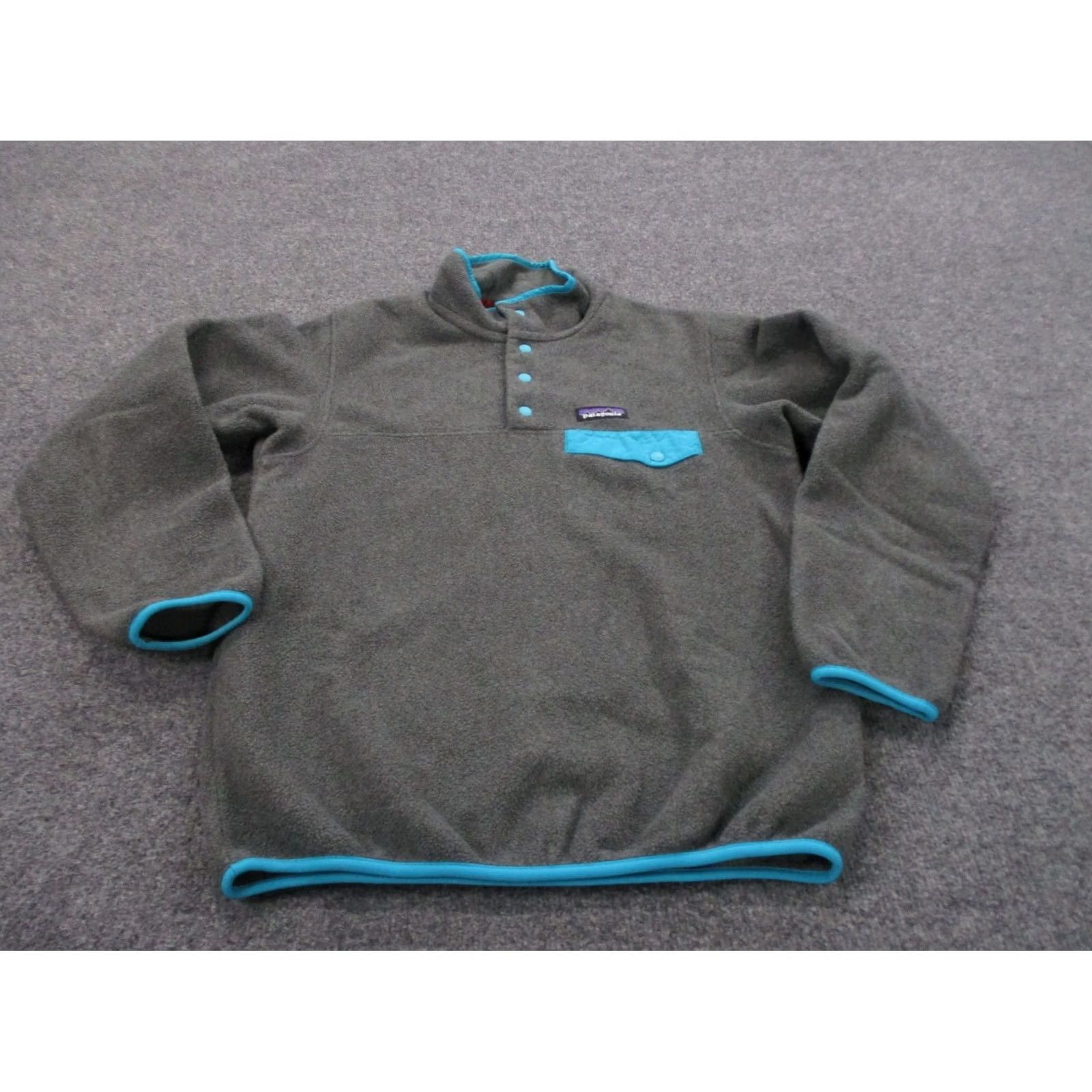 Patagonia Patagonia Jacket Women XS Gray Snap T Fleece Sweater Outdoor Camping Synchilla Size XS / US 0-2 / IT 36-38 - 2 Thumbnail