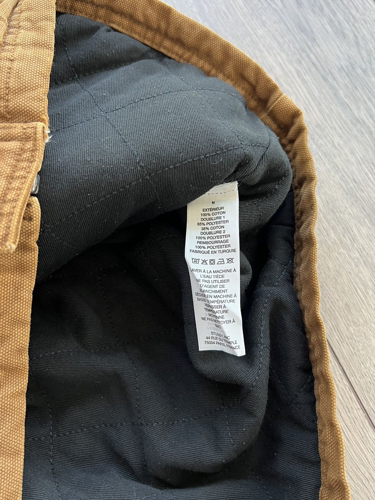 Stussy Stussy Washed Canvas Shop Jacket Bronze Medium Size US M / EU 48-50 / 2 - 7 Thumbnail
