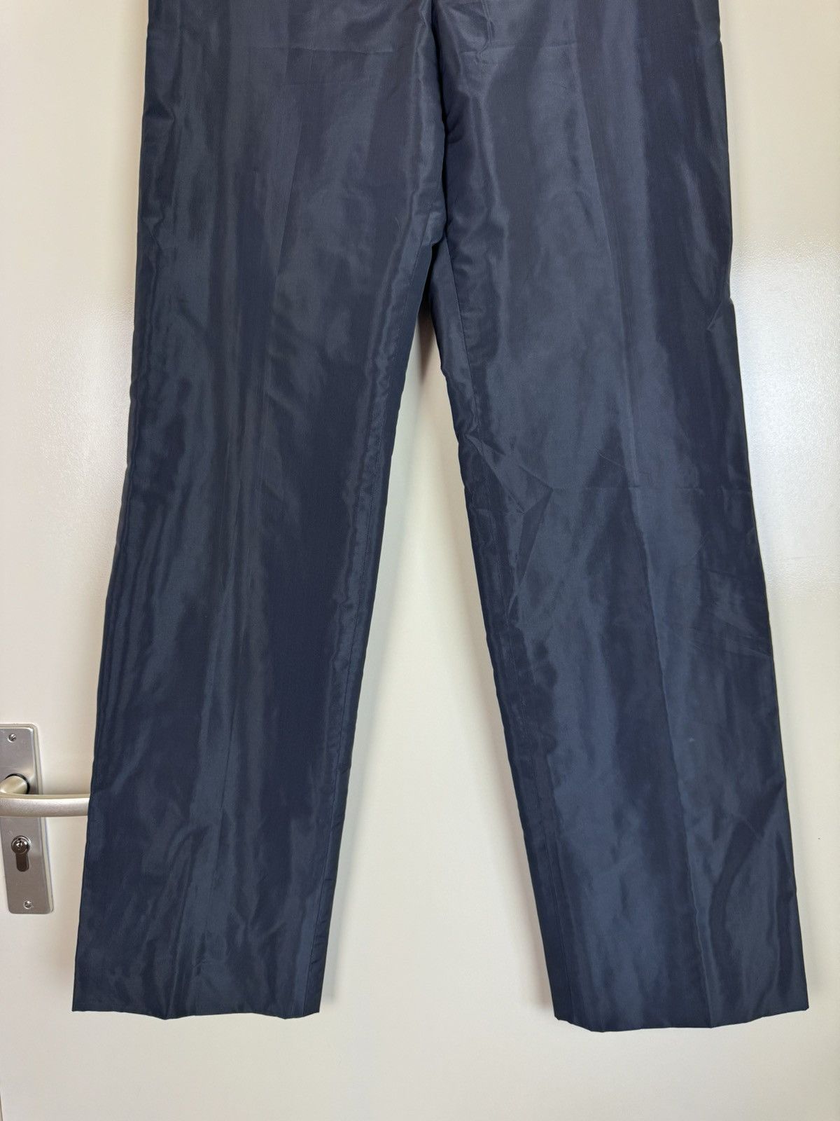 Jil Sander Jil Sander silk blend straight vintage pants trousers S Size 28" / US 6 / IT 42 - 3 Thumbnail