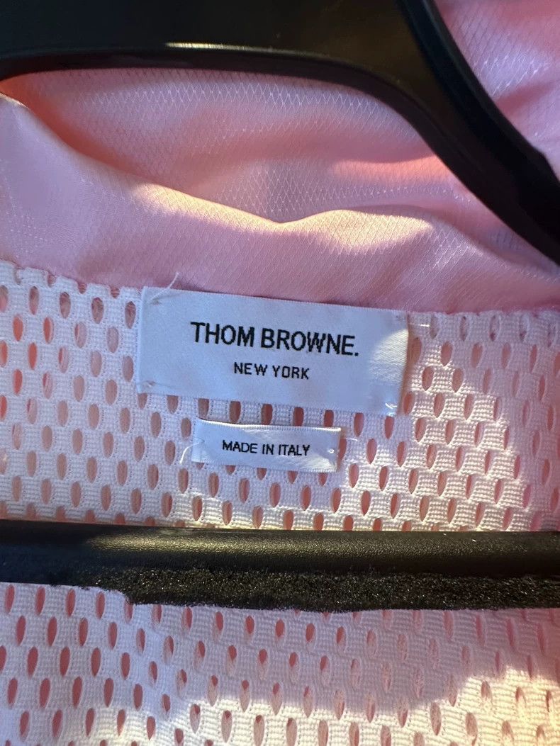 Thom Browne Thom Browne Pink hoodie casual jacket Size S / US 4 / IT 40 - 5 Thumbnail