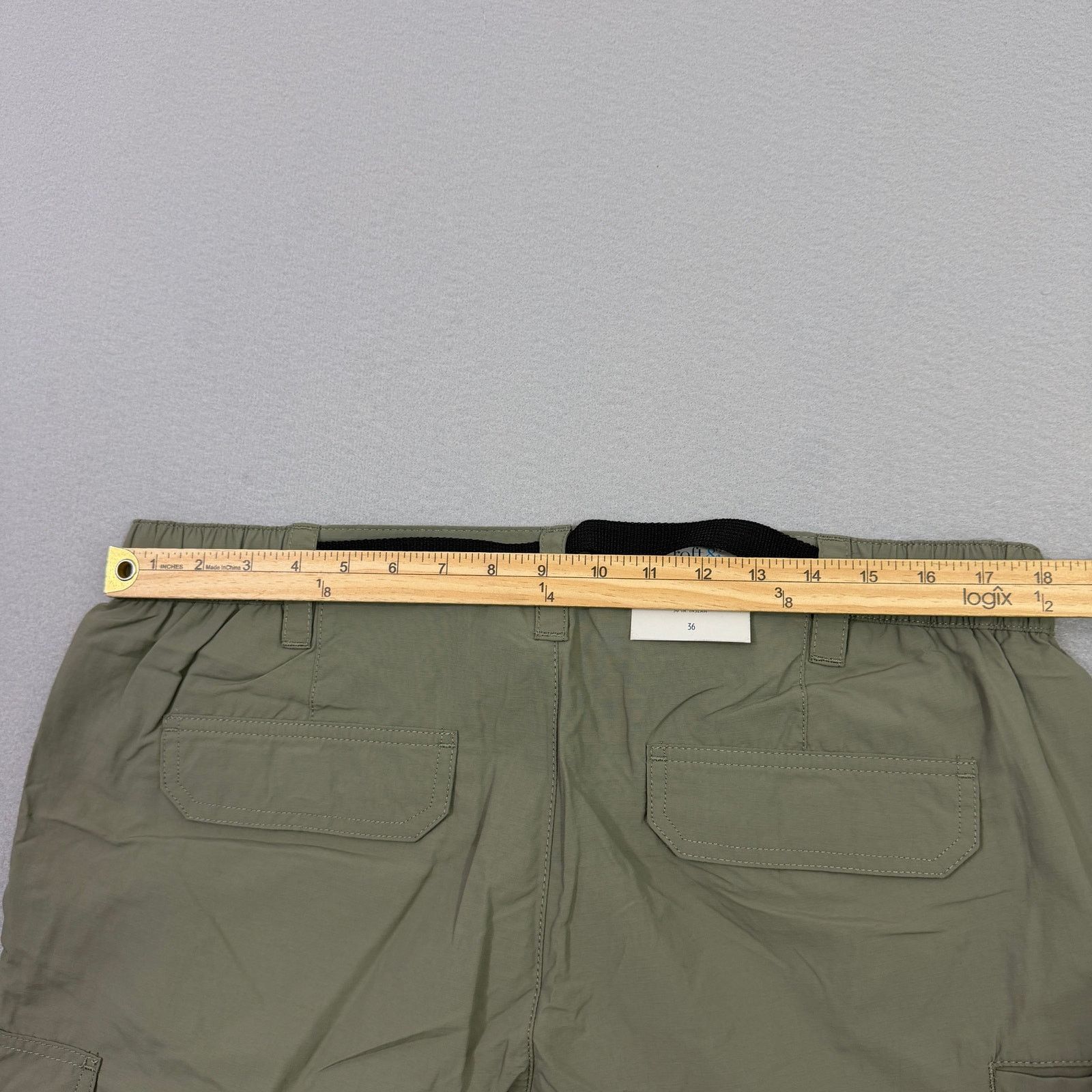 Croft & Barrow Croft & Barrow Convertible Cargo Pants Mens 36x30 Green NEW Size US 36 / EU 52 - 8 Thumbnail