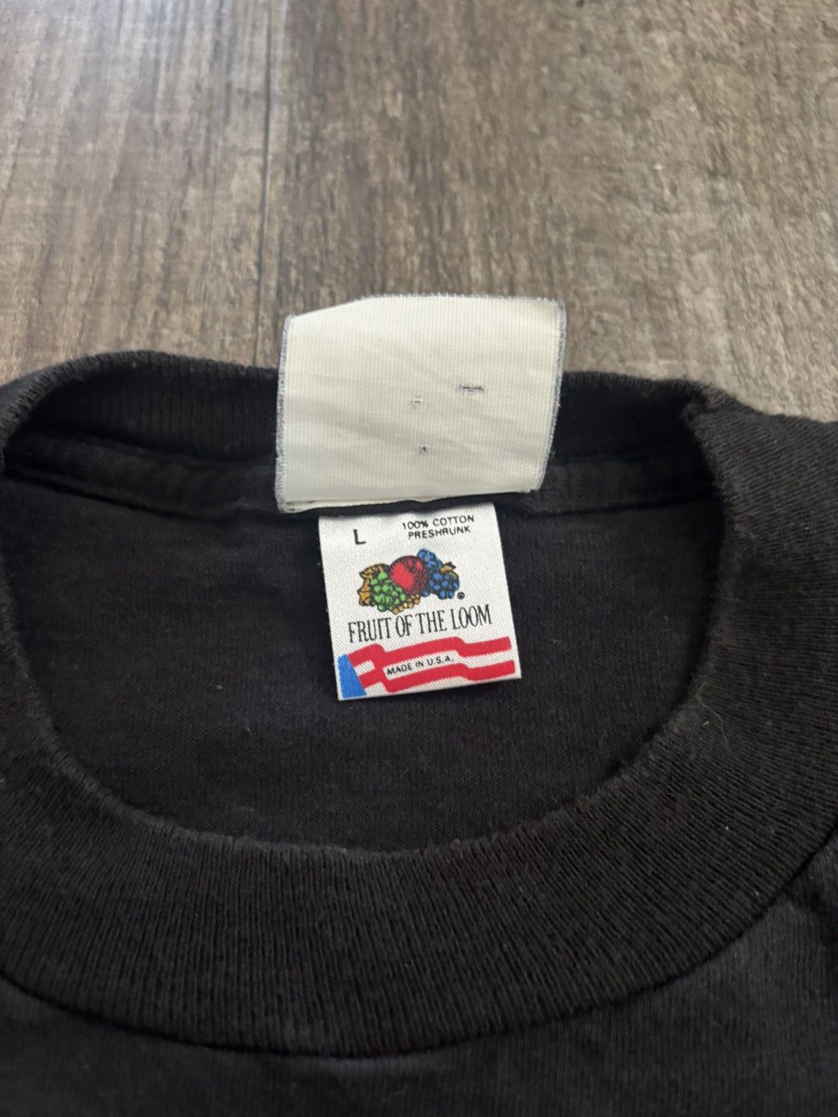 Fruit Of The Loom Vintage Single Stitch Skiing Neon Long Sleeve Tee Size US L / EU 52-54 / 3 - 3 Thumbnail