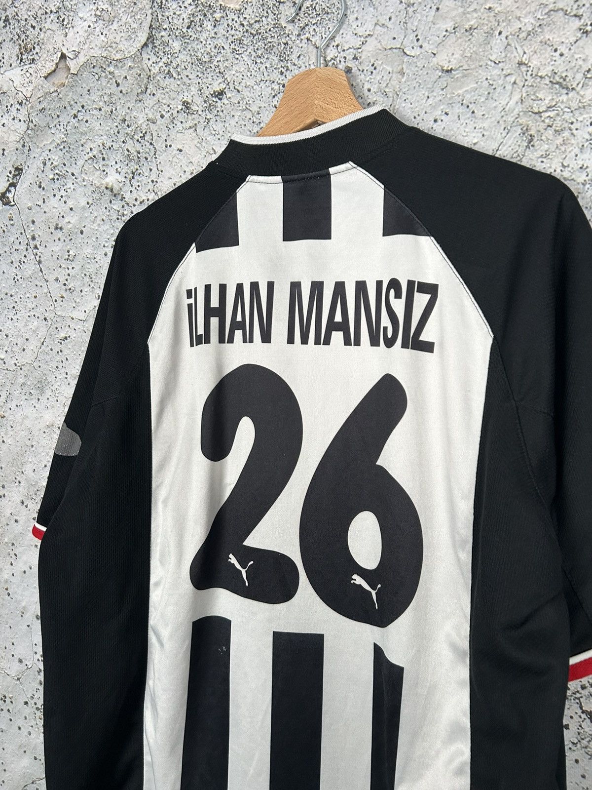Puma Vintage Puma Besiktas 90s #26 Mansiz Soccer Jersey Football Size US XL / EU 56 / 4 - 5 Thumbnail