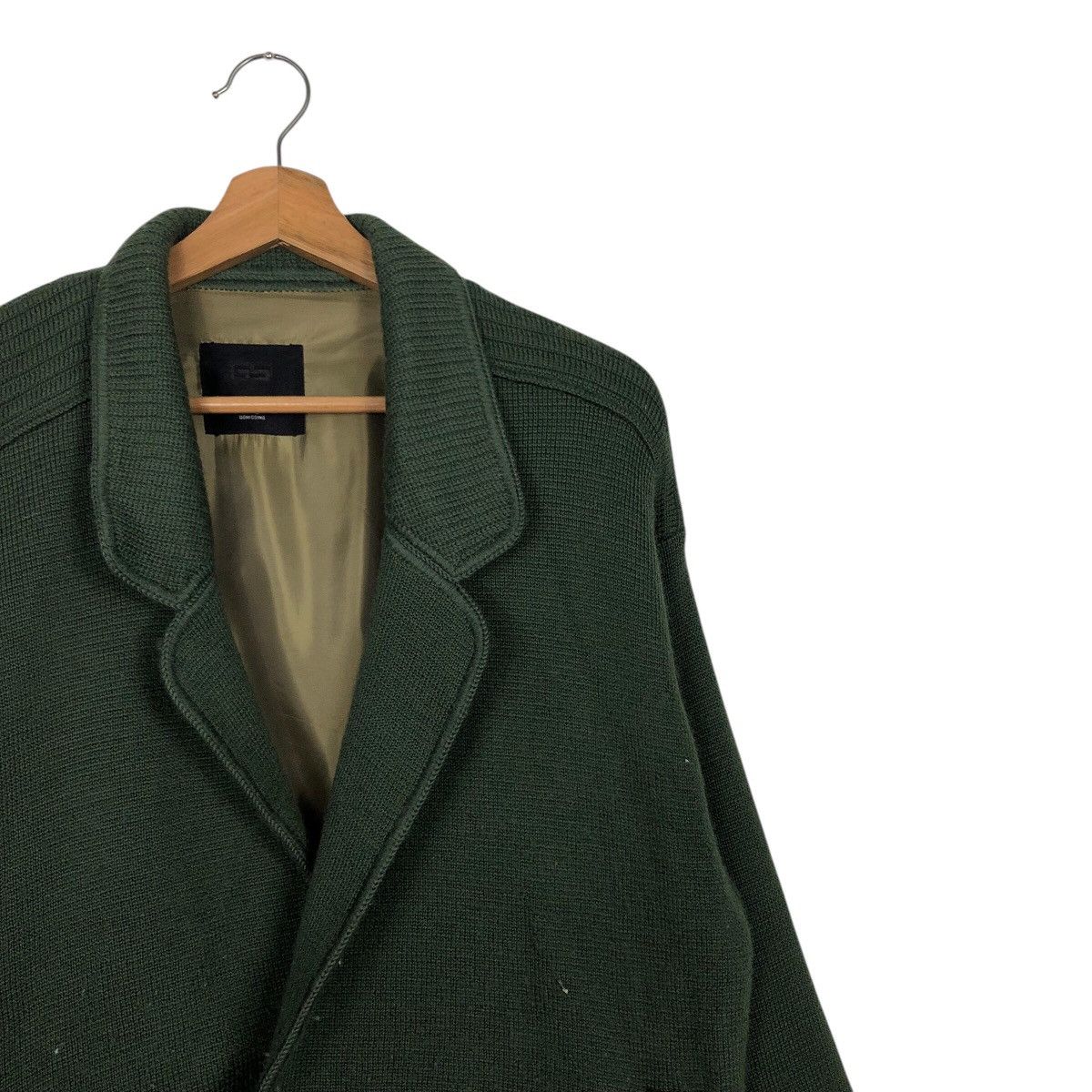 Japanese Brand Vintage GranSignore Double-Breasted Knit Bomber Jacket Size US M / EU 48-50 / 2 - 7 Thumbnail