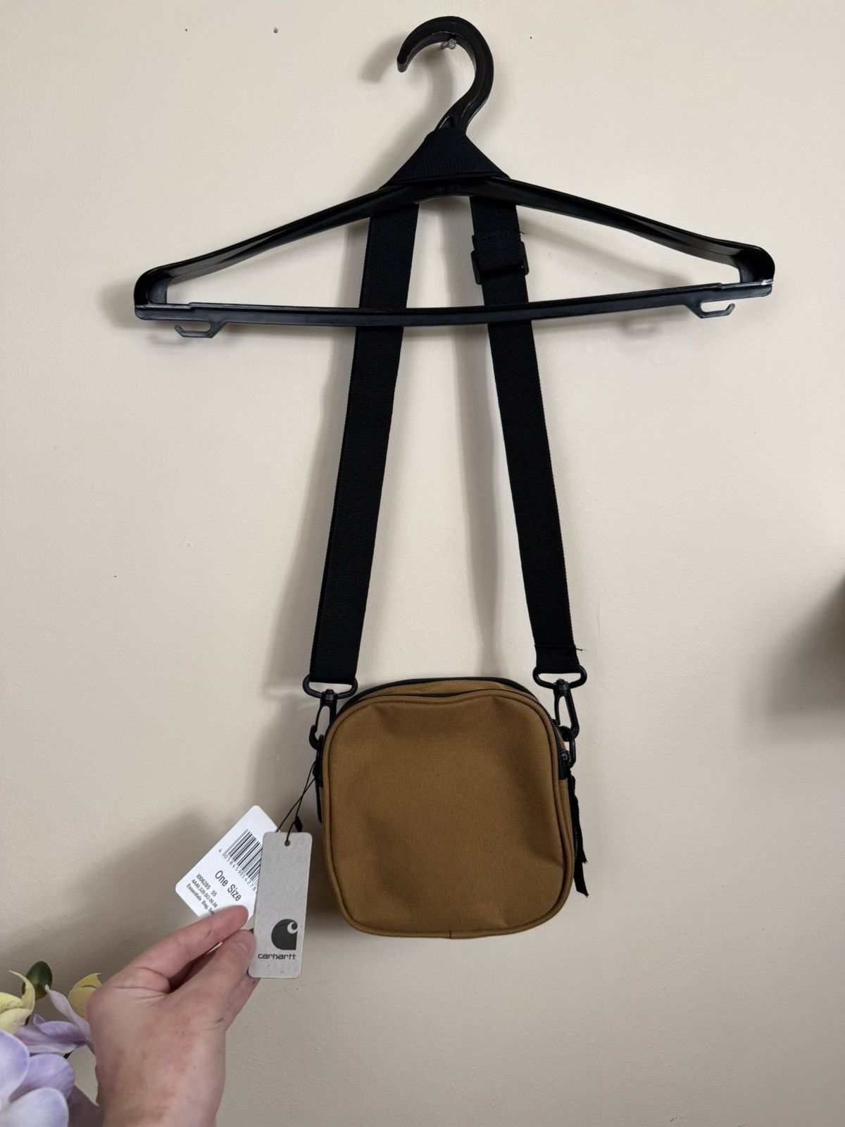 Carhartt Carhartt WIP Essentials Bag Crossbody Shoulder Bag Sand Size ONE SIZE - 24 Thumbnail