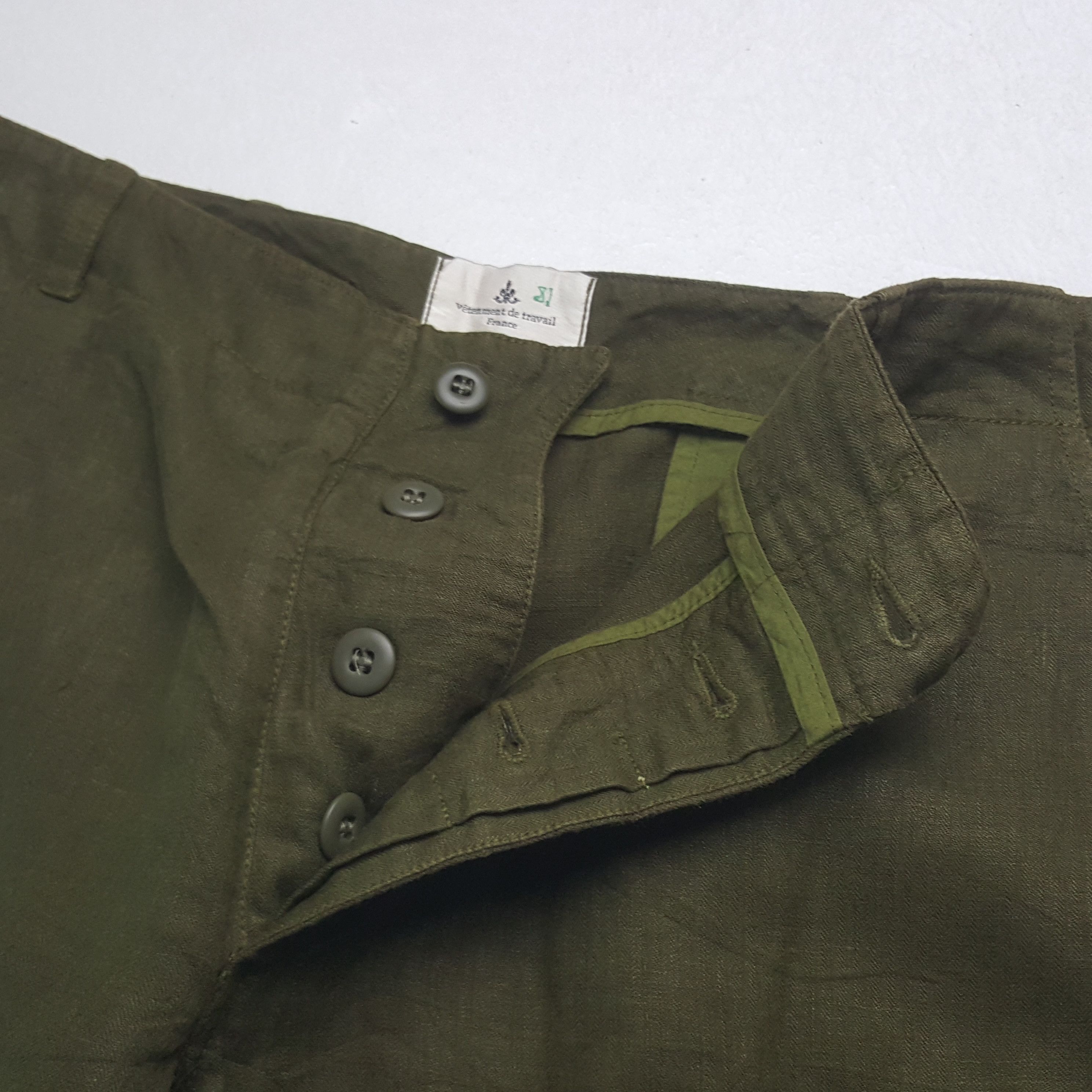 Vintage Vintage Vetenment de Travail Honnete Short Cargo Pants RR10 Size US 34 / EU 50 - 11 Thumbnail