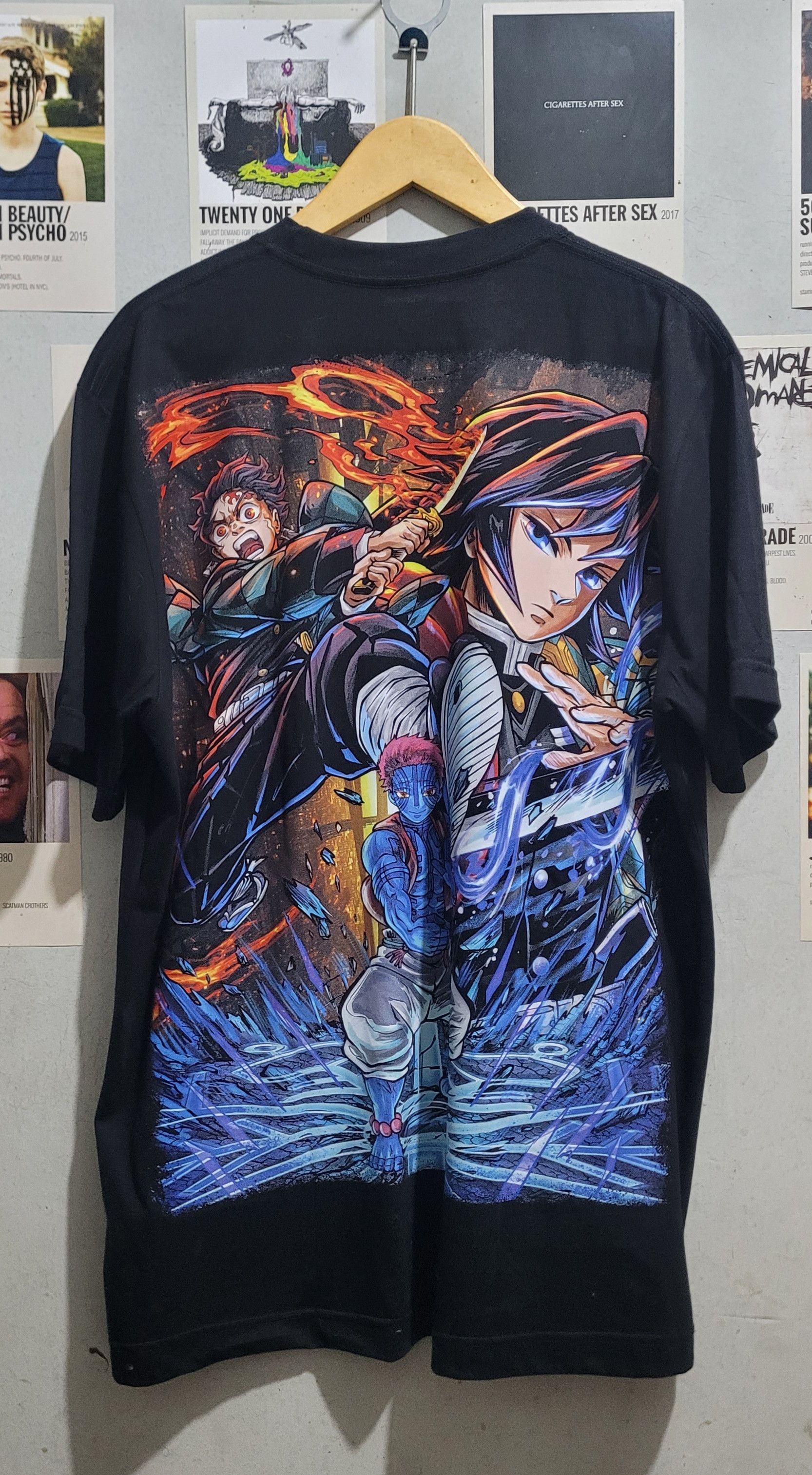 Anime Kimetsu No Yaiba Akaza VS Giyu & Tanjiro Size US XL / EU 56 / 4 - 2 Thumbnail