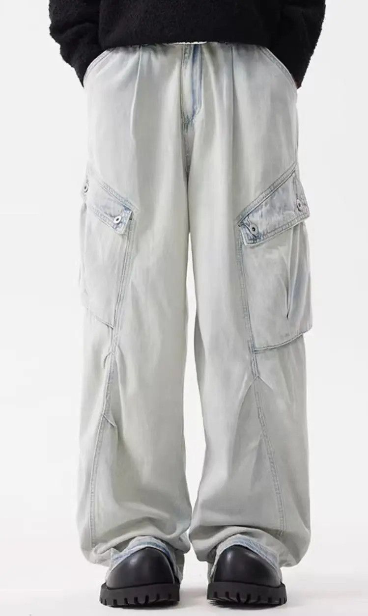 Designer × Japanese Brand Vintage Hip Hop Punk Loose Casual Pants Size US 31 - 2 Thumbnail