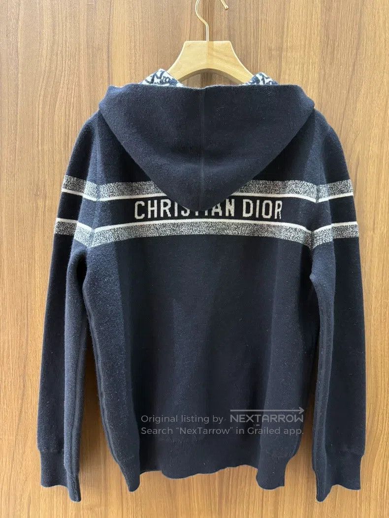 Dior Dior Blue old flower double-sided hooded zipper jacket Size US S / EU 44-46 / 1 - 4 Thumbnail