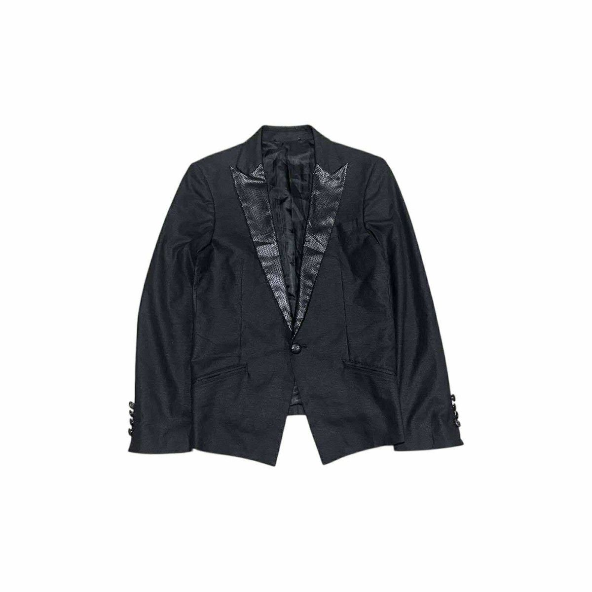 If Six Was Nine 🔥Y2K Archived Buffalo Bobs Snakeskin Blazer Jacket Goth Punk Size US S / EU 44-46 / 1 - 1 Thumbnail