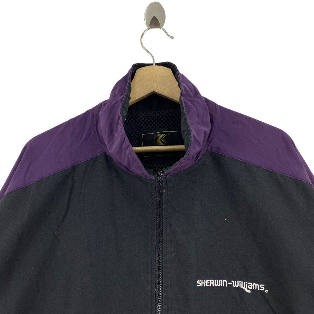 Other SHERWIN WILLIAMS Embroidered Double Color Windbreaker Coach Size US XXL / EU 58 / 5 - 2 Thumbnail
