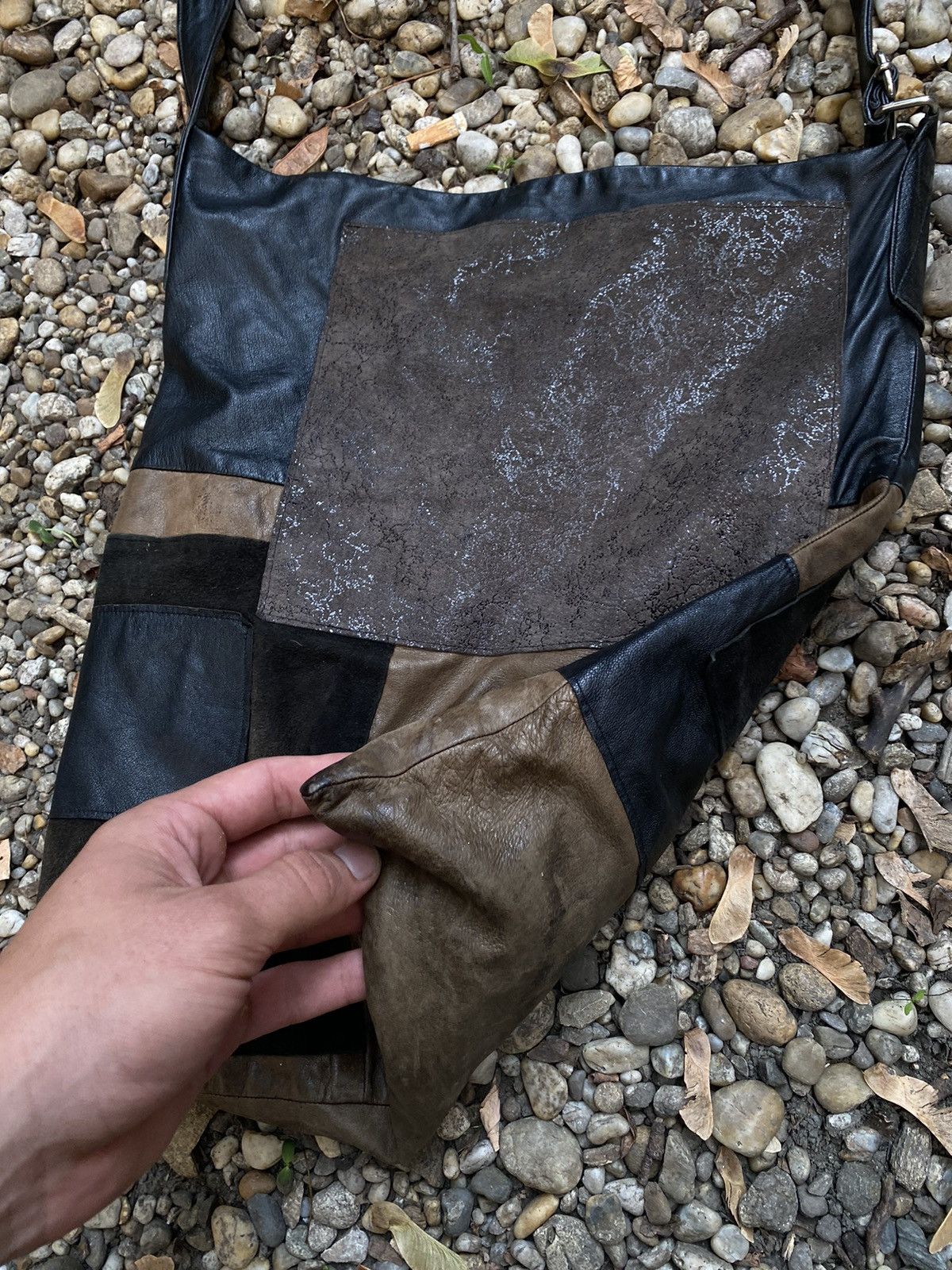 Japanese Brand × Vintage Avantgarde Hartmann Nordenholz Patch Bag Size ONE SIZE - 5 Thumbnail