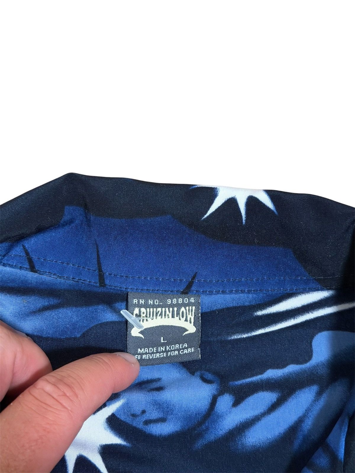 Homies 🔥Vintage 90s Cruizin Low OG Mary Low Rider Button up Shirt Size US L / EU 52-54 / 3 - 7 Thumbnail