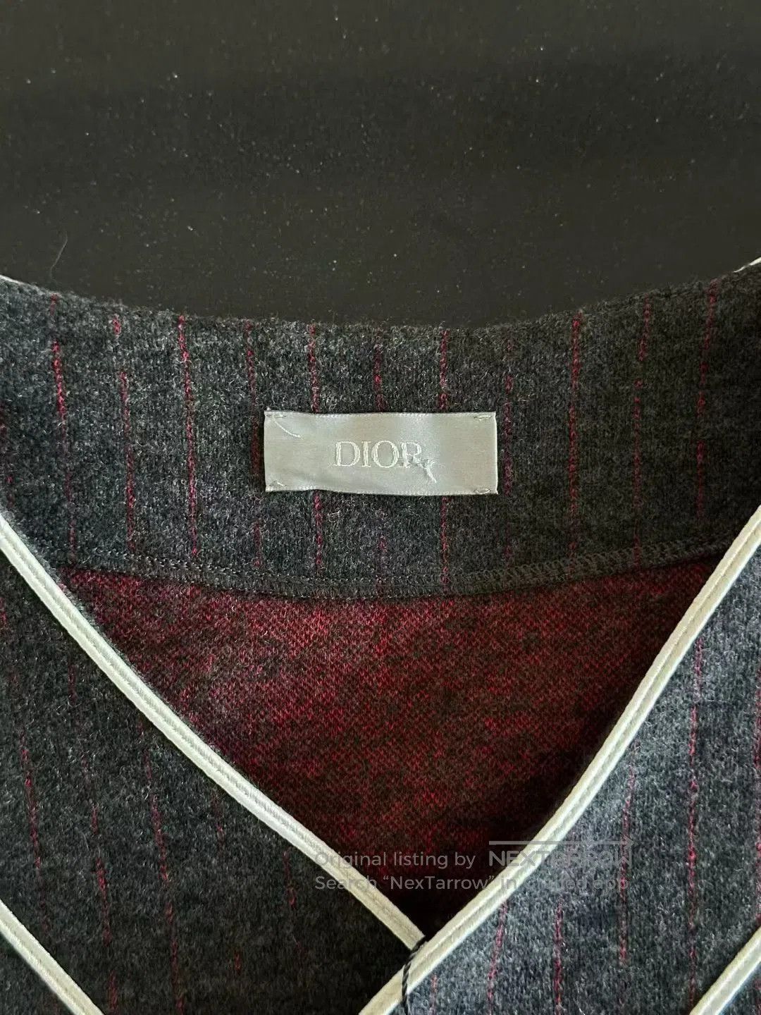 Dior Dior Slogan Embroidered Baseball Shirt. Size US M / EU 48-50 / 2 - 3 Thumbnail