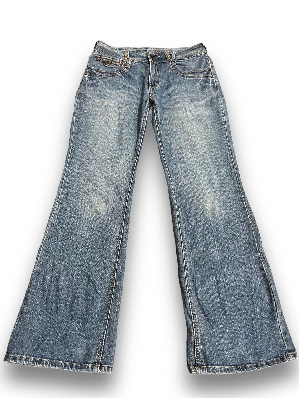 Yasuyuki Ishii Vintage El Road Flare Denim Size US 30 / EU 46 - 1 Thumbnail
