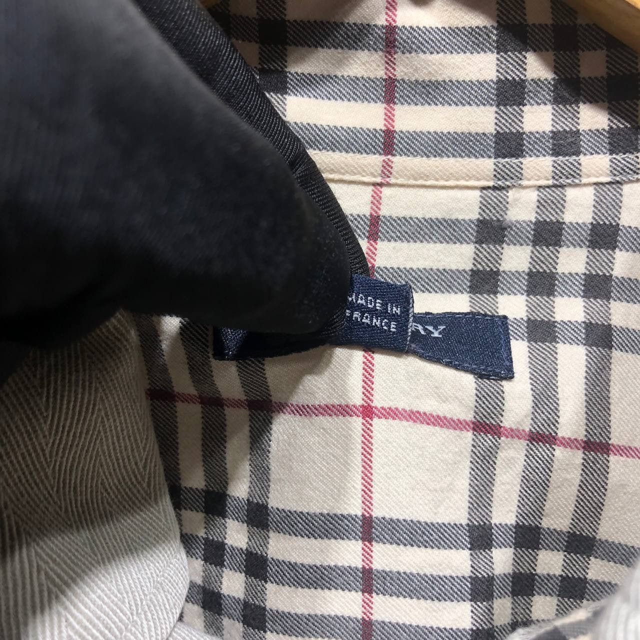 Burberry Burberry Small logo button down long sleeves Size US L / EU 52-54 / 3 - 7 Thumbnail