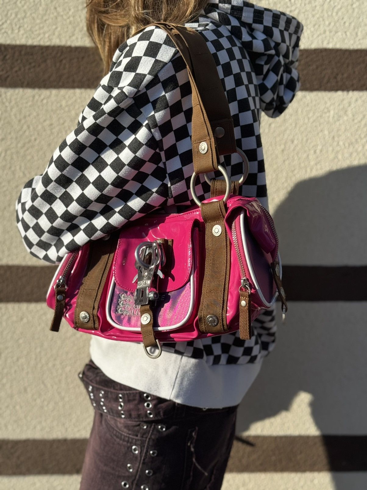 George Gina & Lucy Vintage 2010 Senorita Medelin Shoulder Punk Purple Bag Size ONE SIZE - 2 Thumbnail